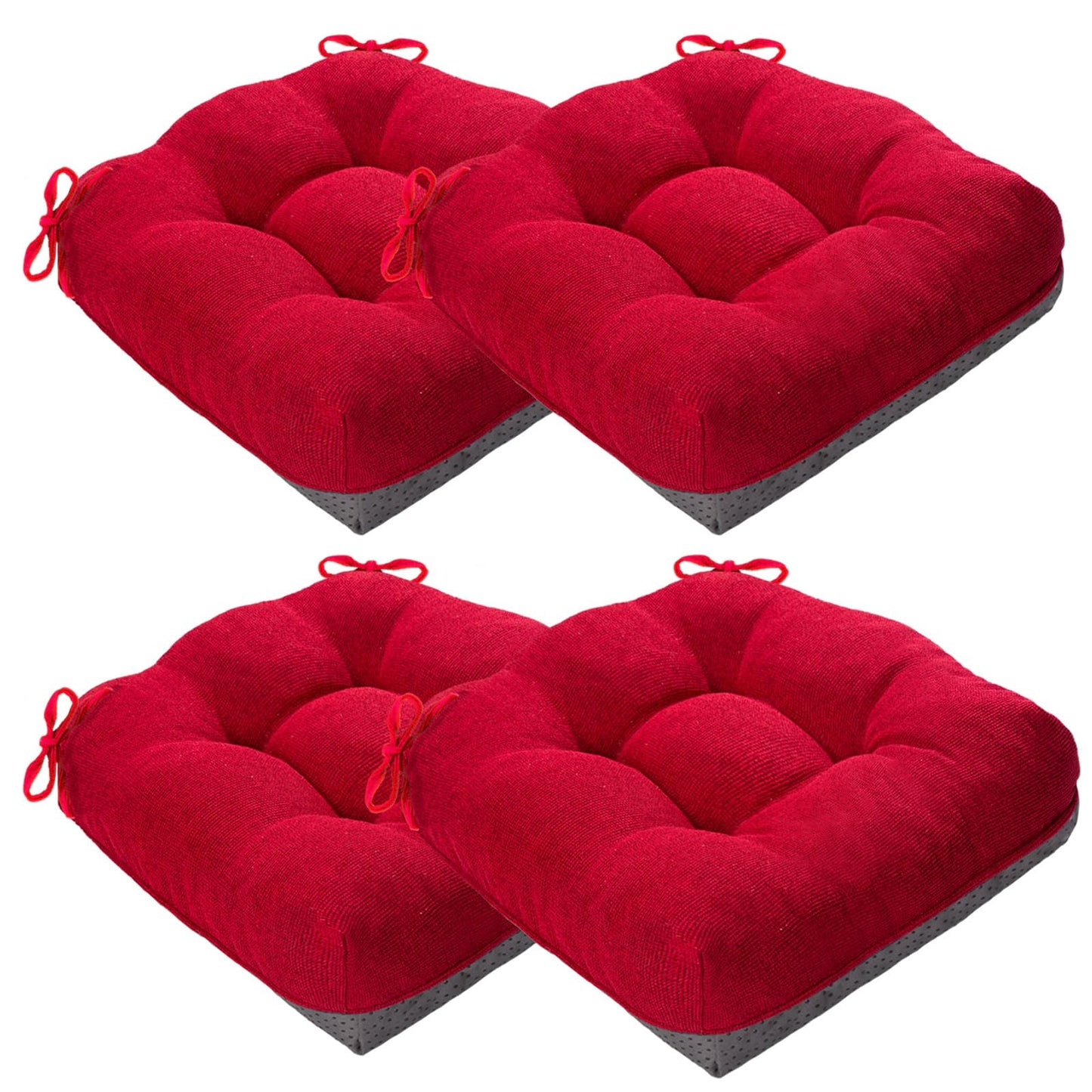 Memory Foam Dining Chair Cushions Set of 4
