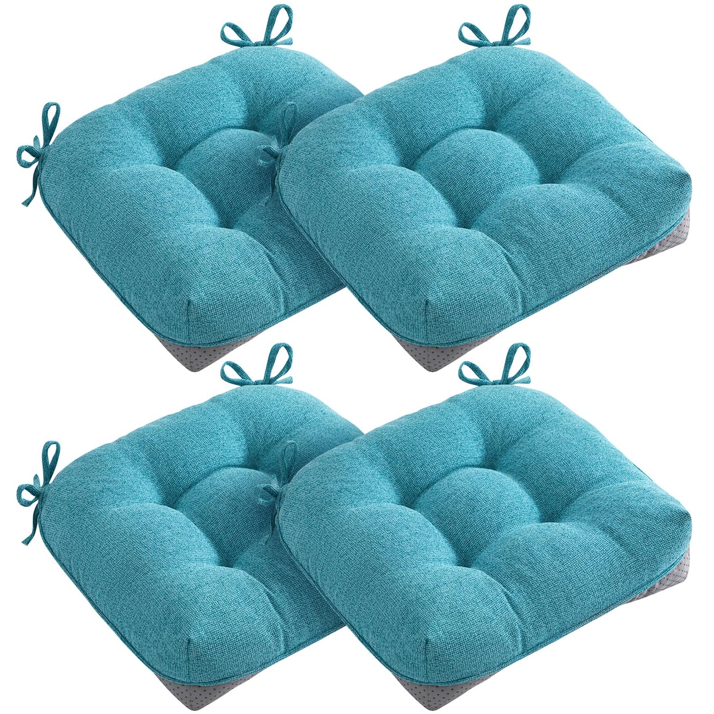 Memory Foam Dining Chair Cushions Set of 4