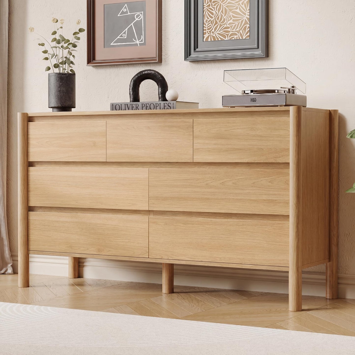 6 Drawer Bedroom Dresser