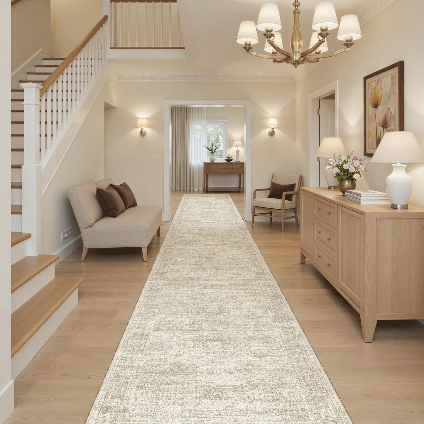 Washable Non-Slip Area Rug