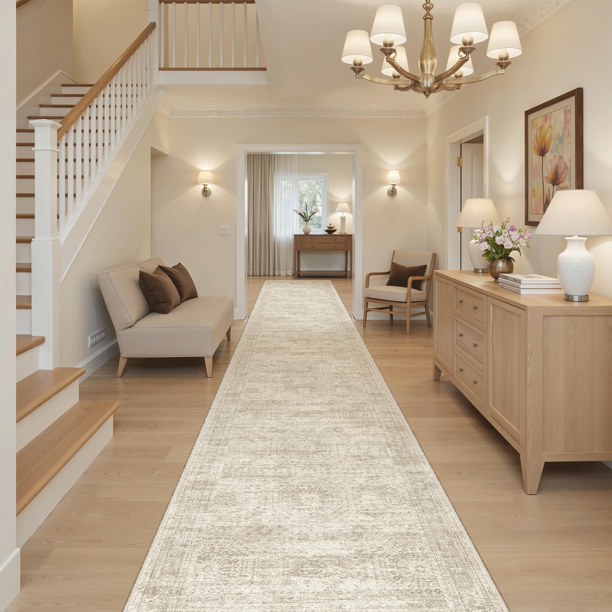 Washable Non-Slip Area Rug