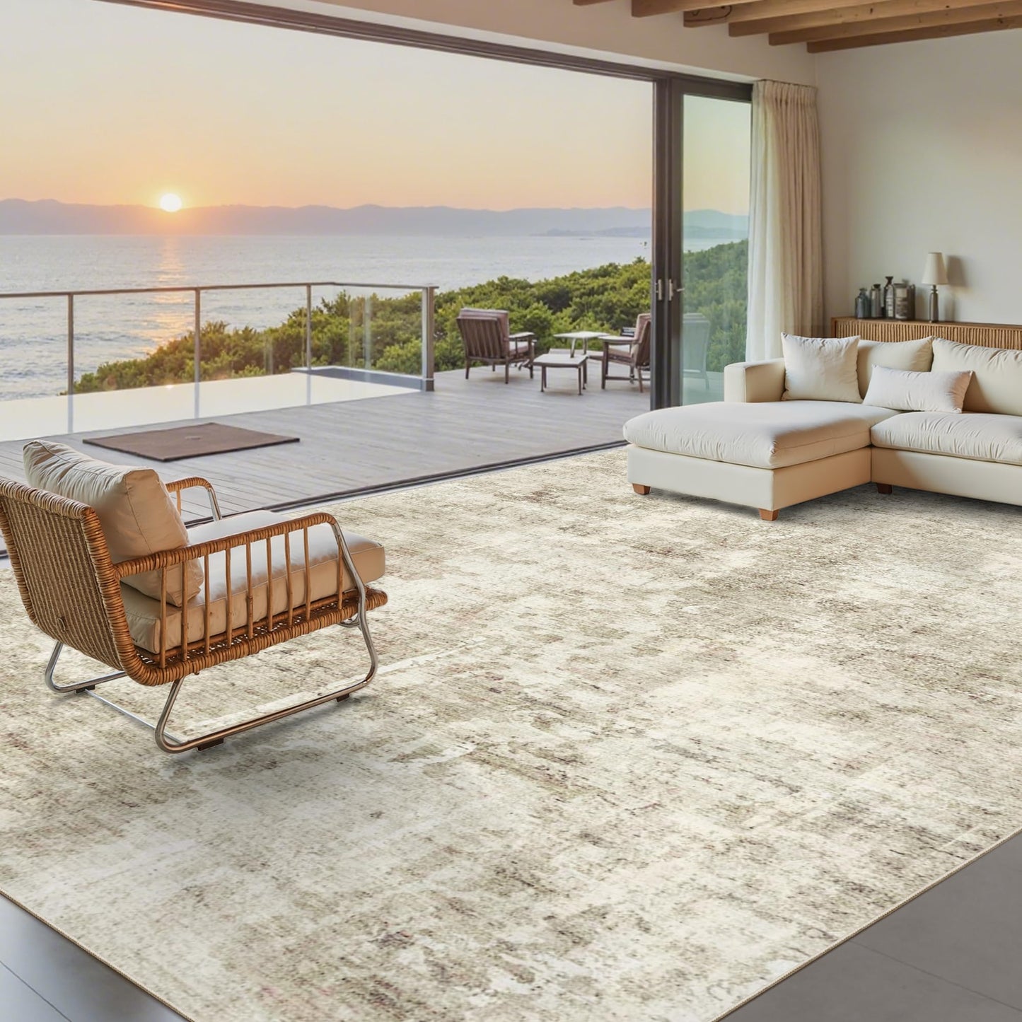 Washable Non-Slip Area Rug