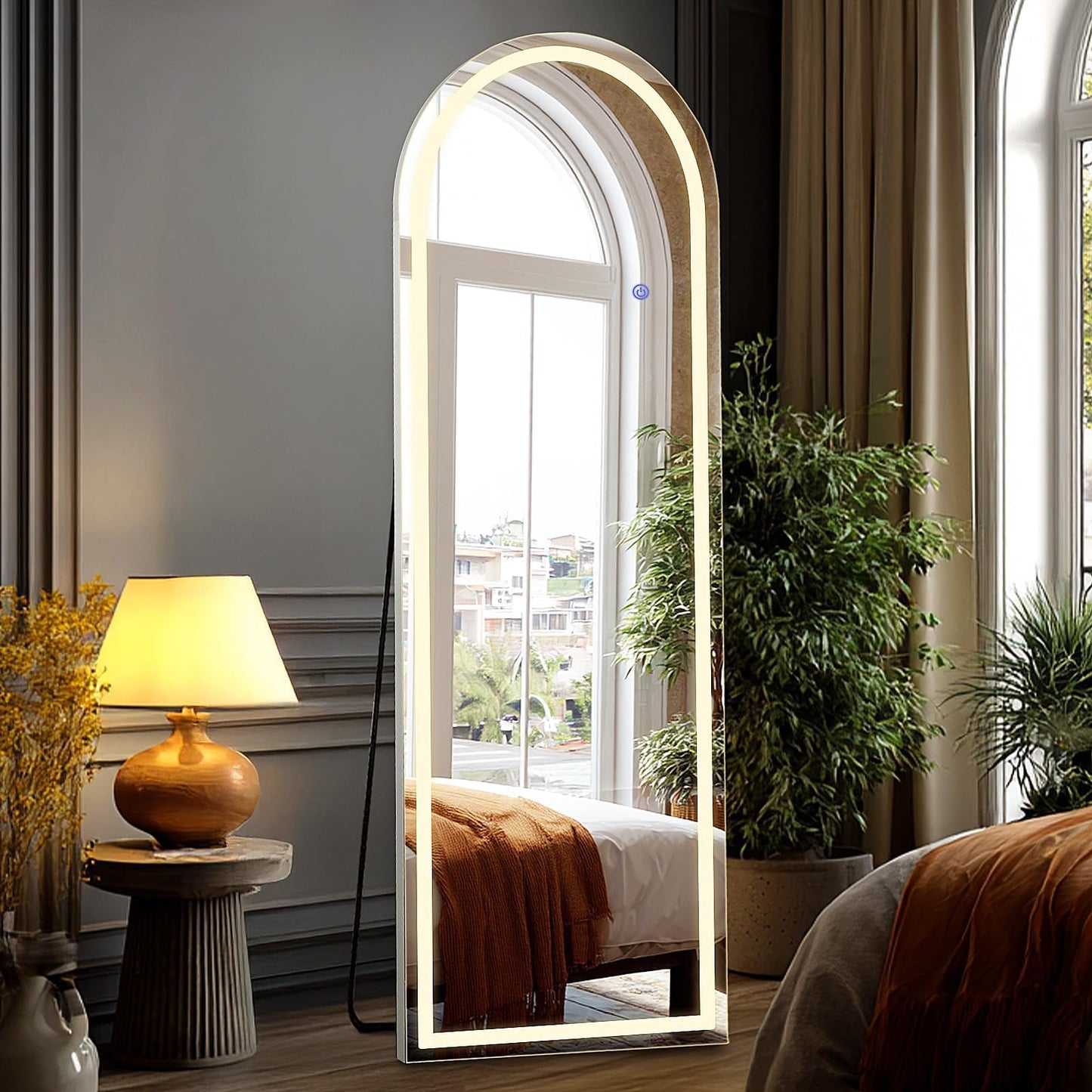 LED Full Length Standing Mirror