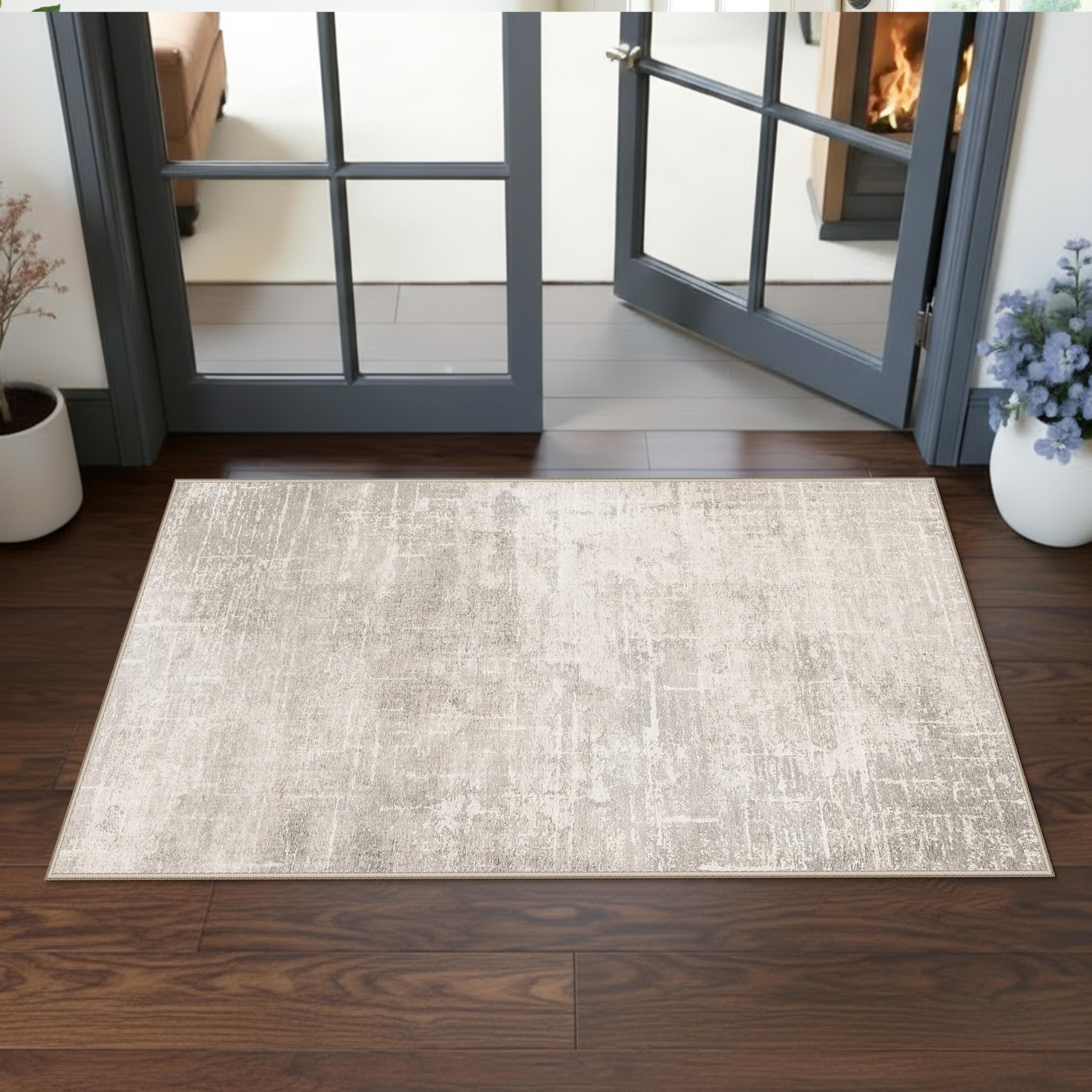 Washable Vintage Runner Rug 2x7