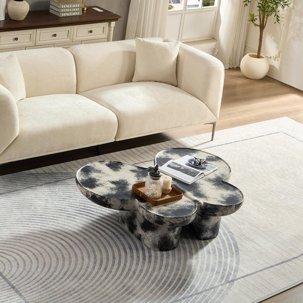 Butterfly Design Art Coffee Table