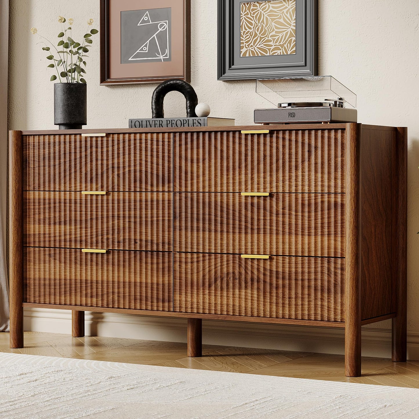 6 Drawer Bedroom Dresser