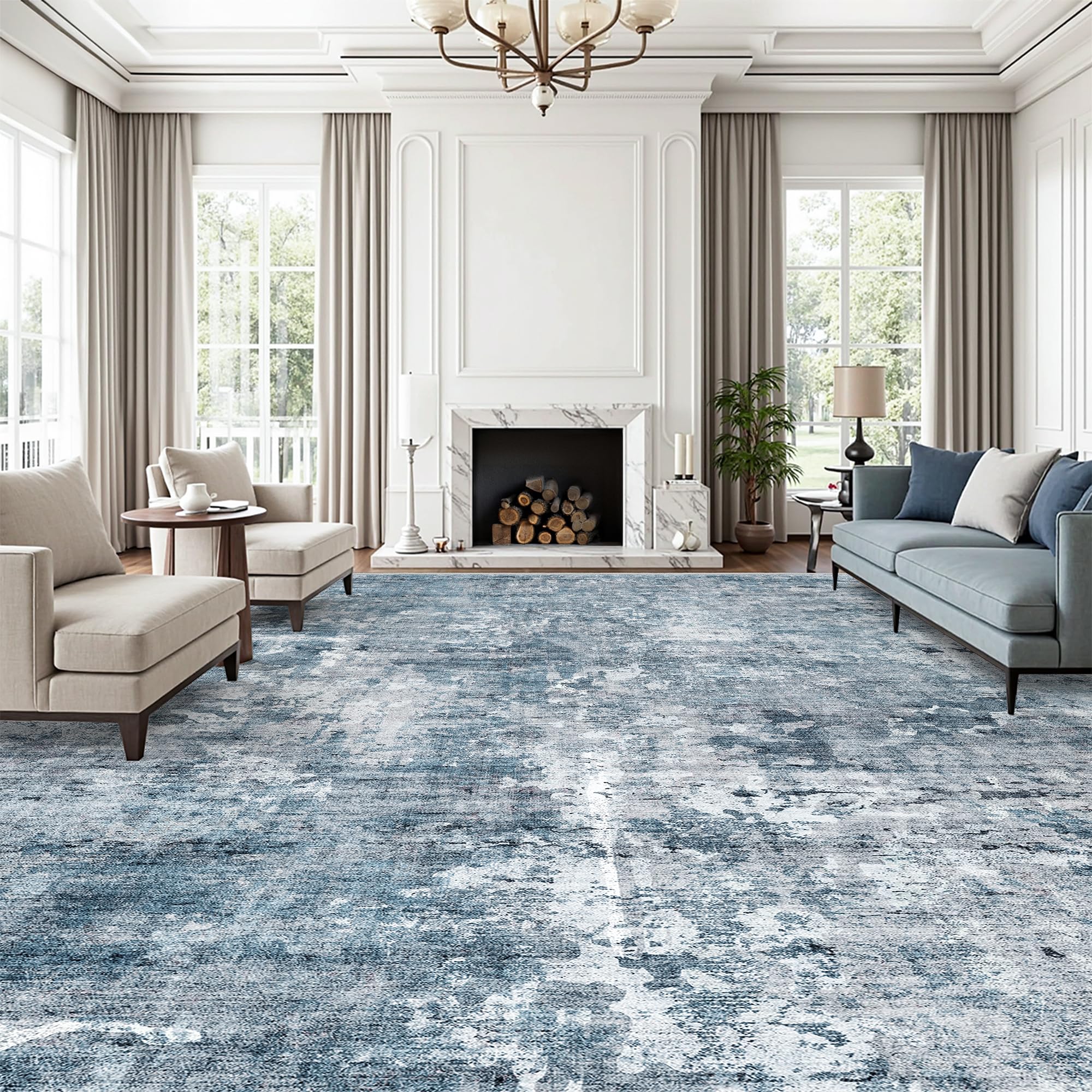 Washable Non-Slip Area Rug