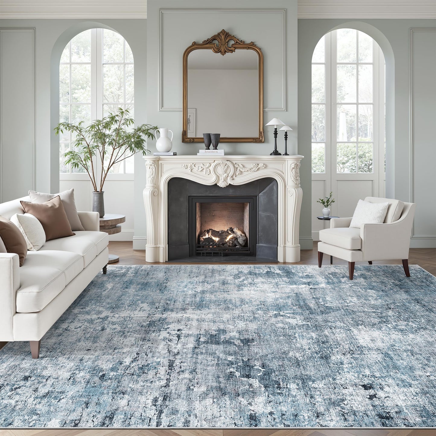Washable Non-Slip Area Rug