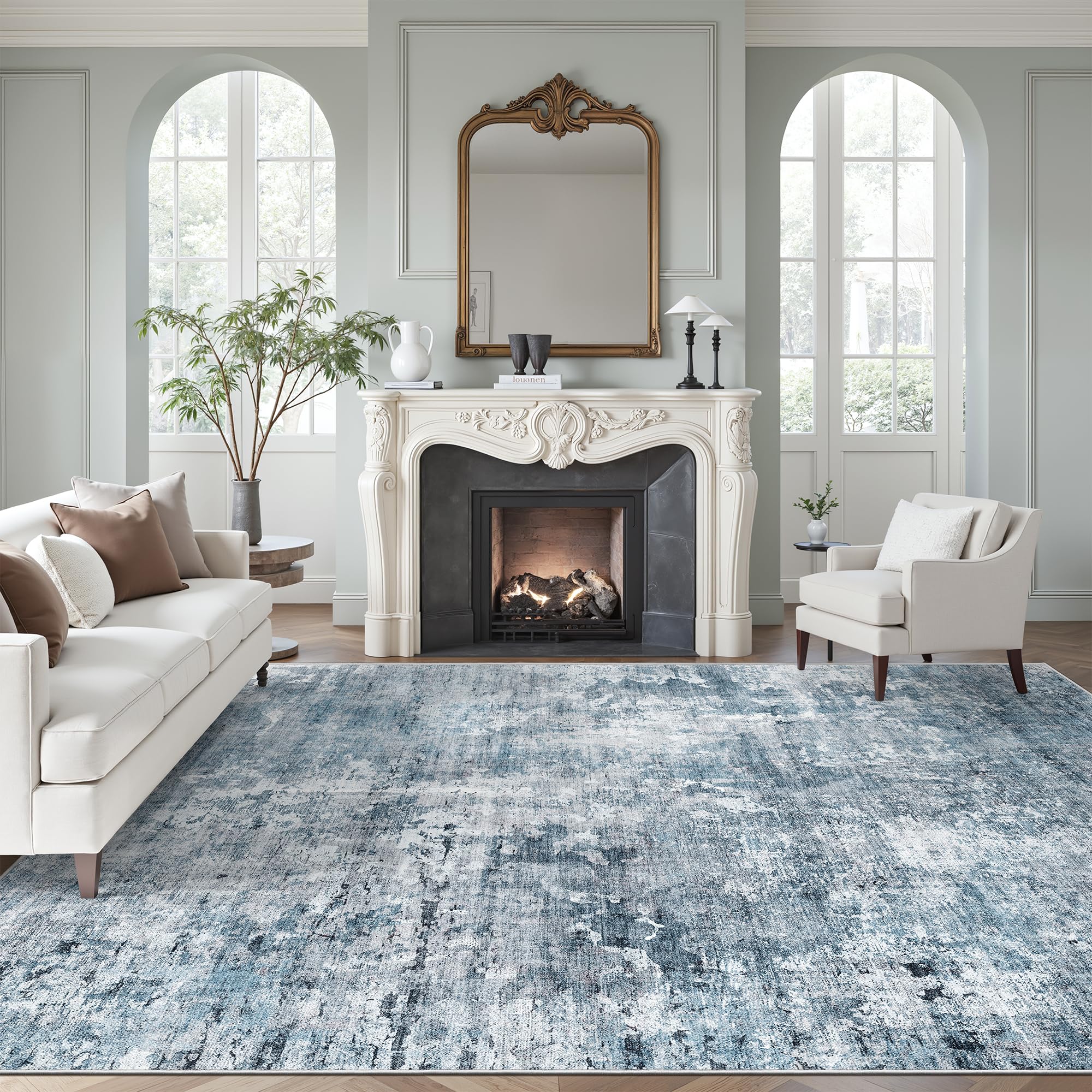 Washable Non-Slip Area Rug