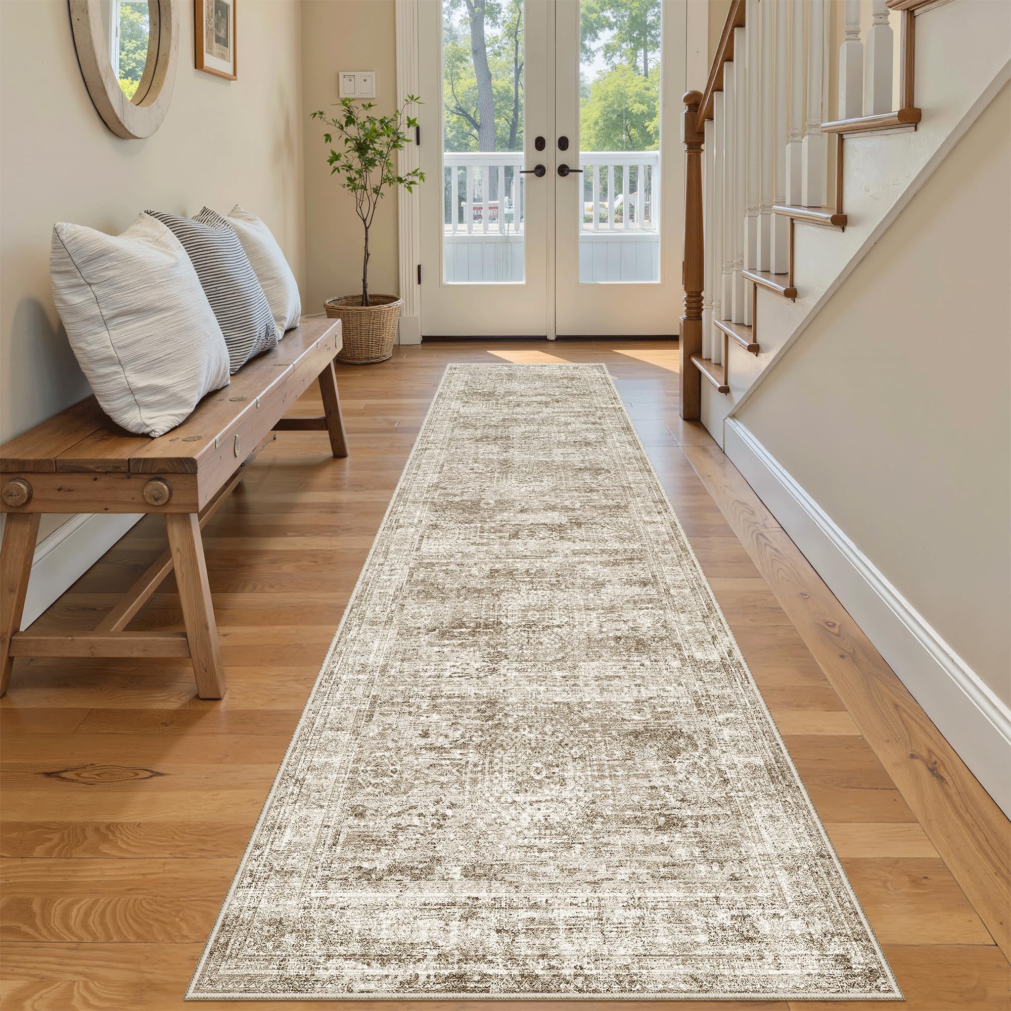 Washable Non-Slip Area Rug