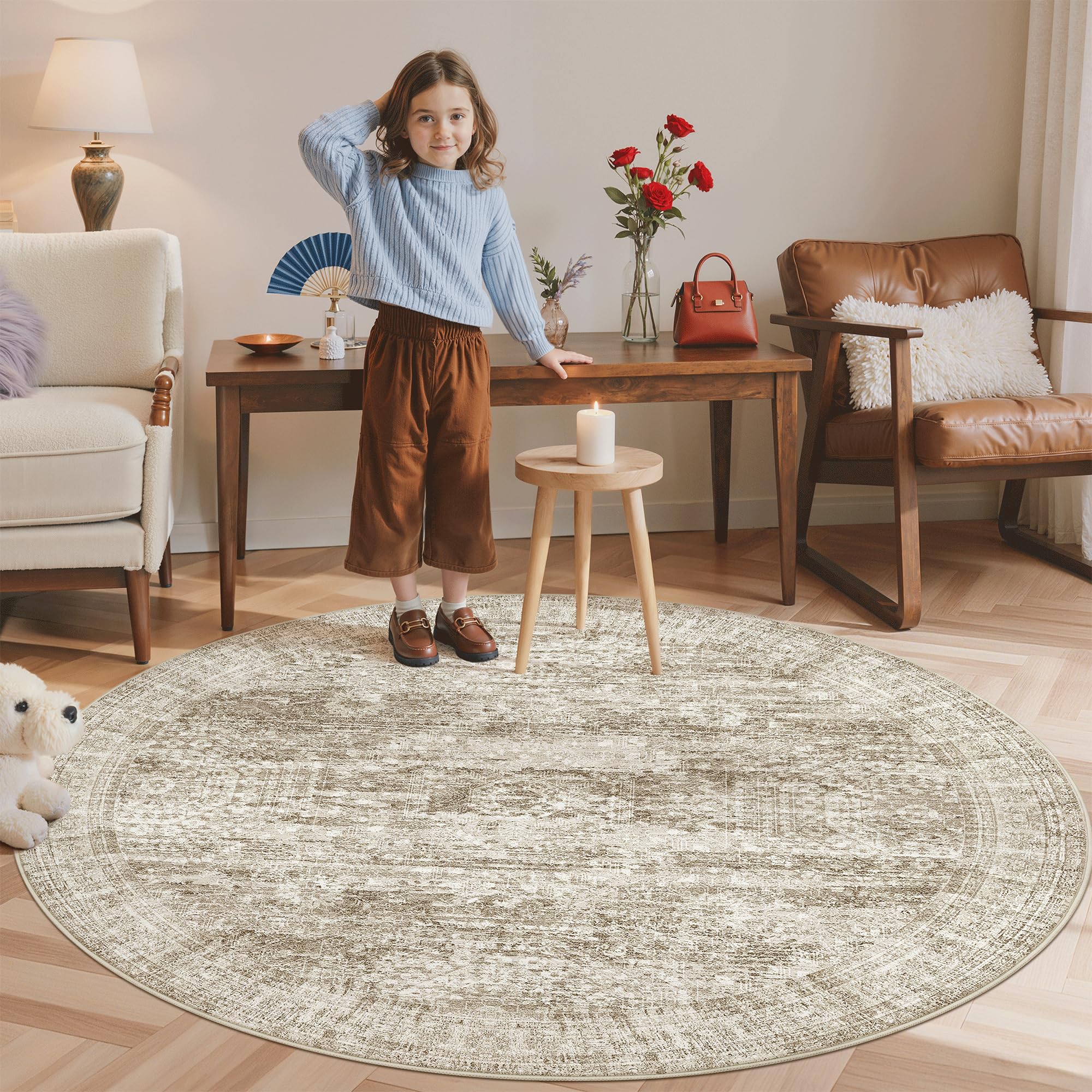 Washable Non-Slip Area Rug