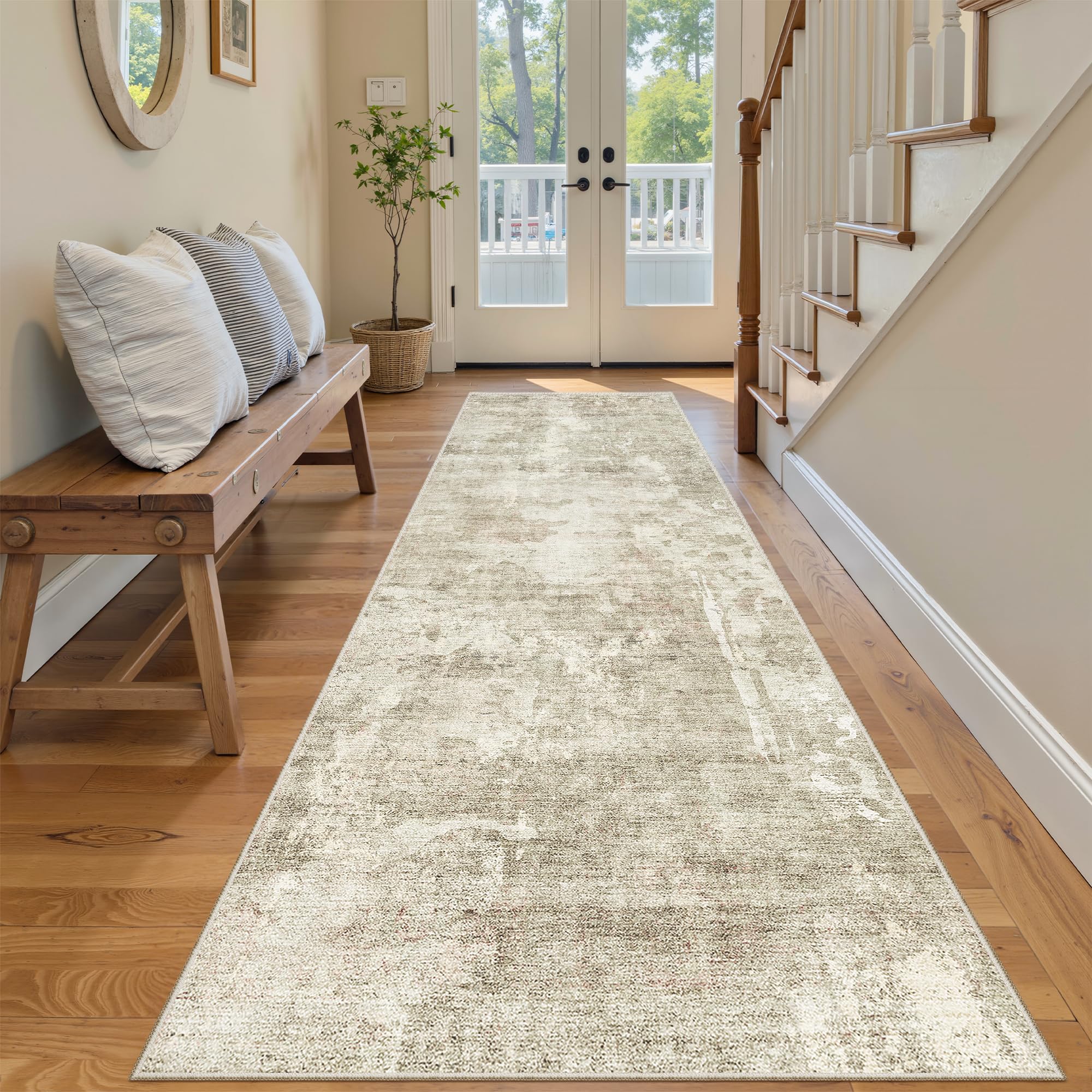 Washable Non-Slip Area Rug