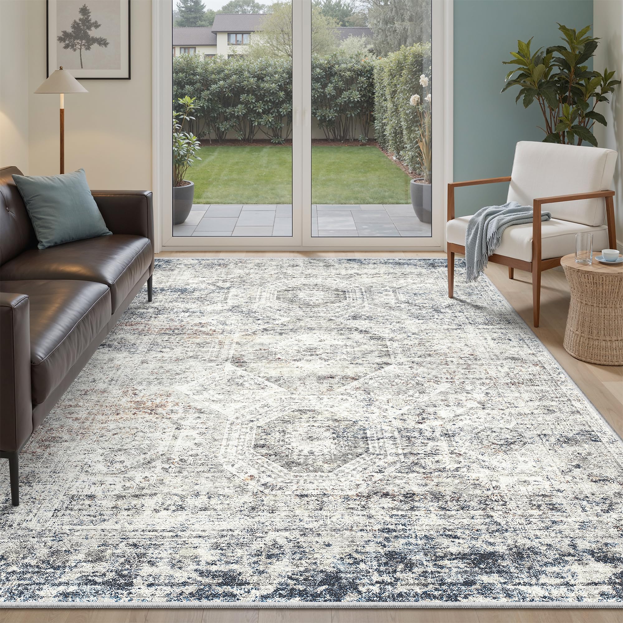 Washable Non-Slip Area Rug