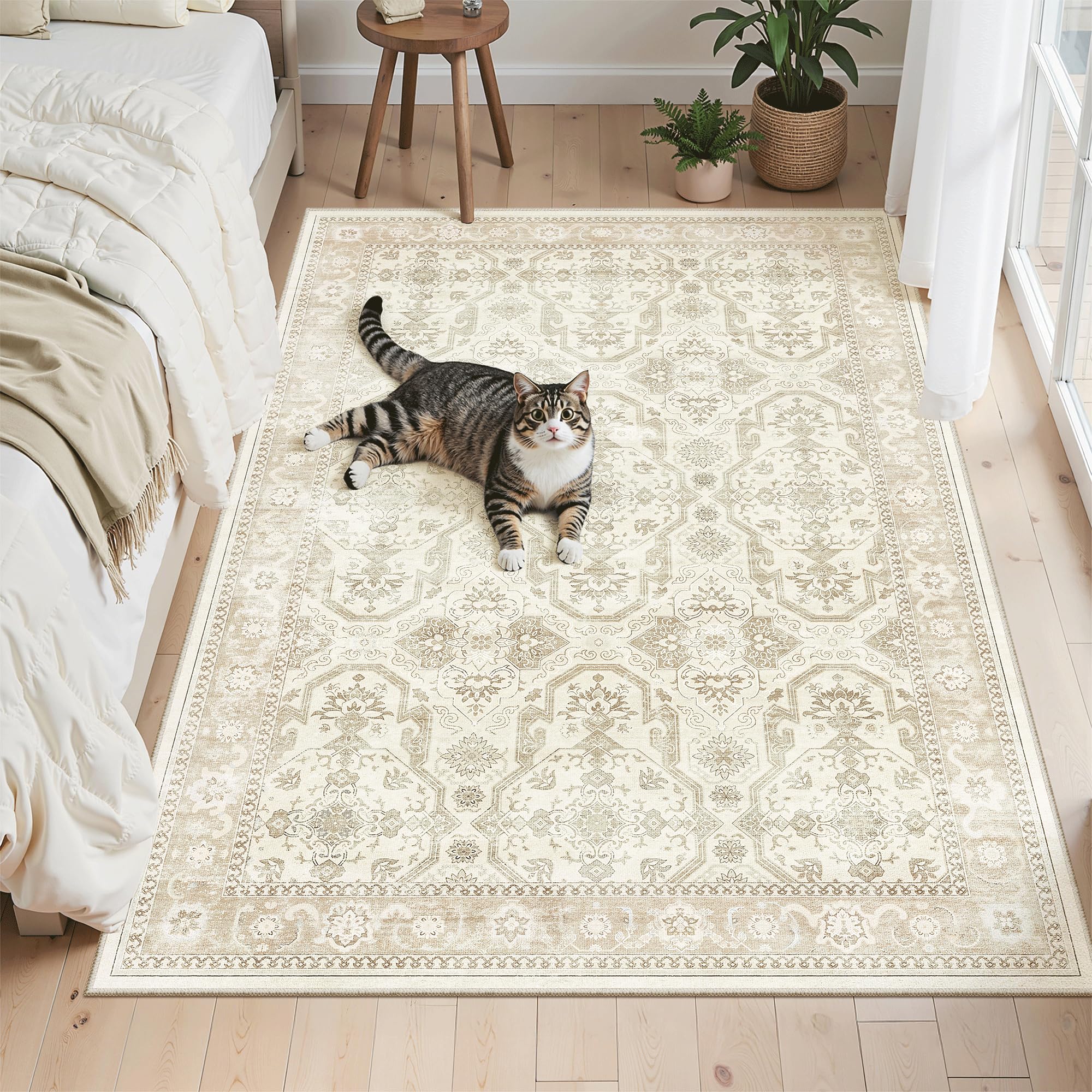 Washable Non-Slip Area Rug