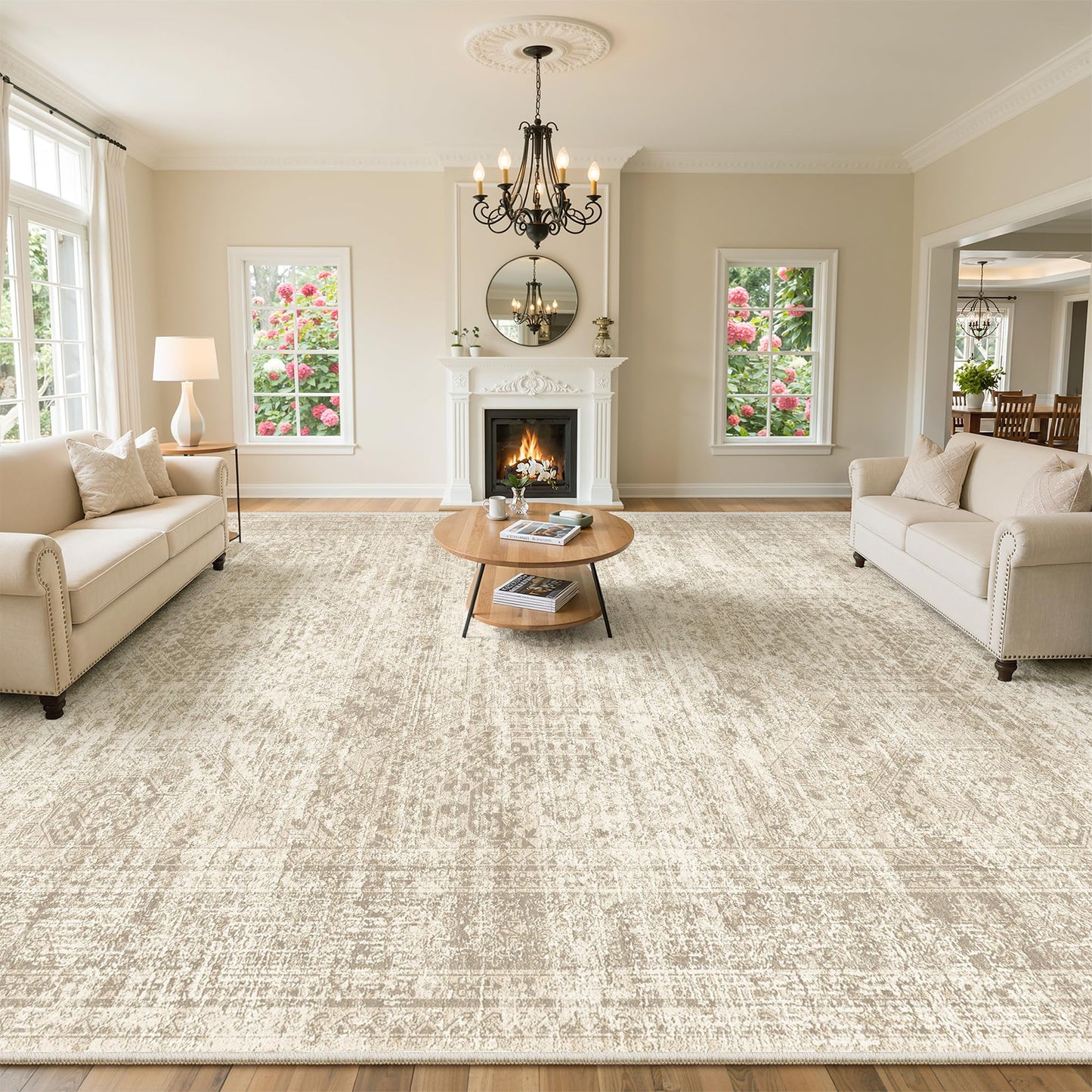 Washable Non-Slip Area Rug