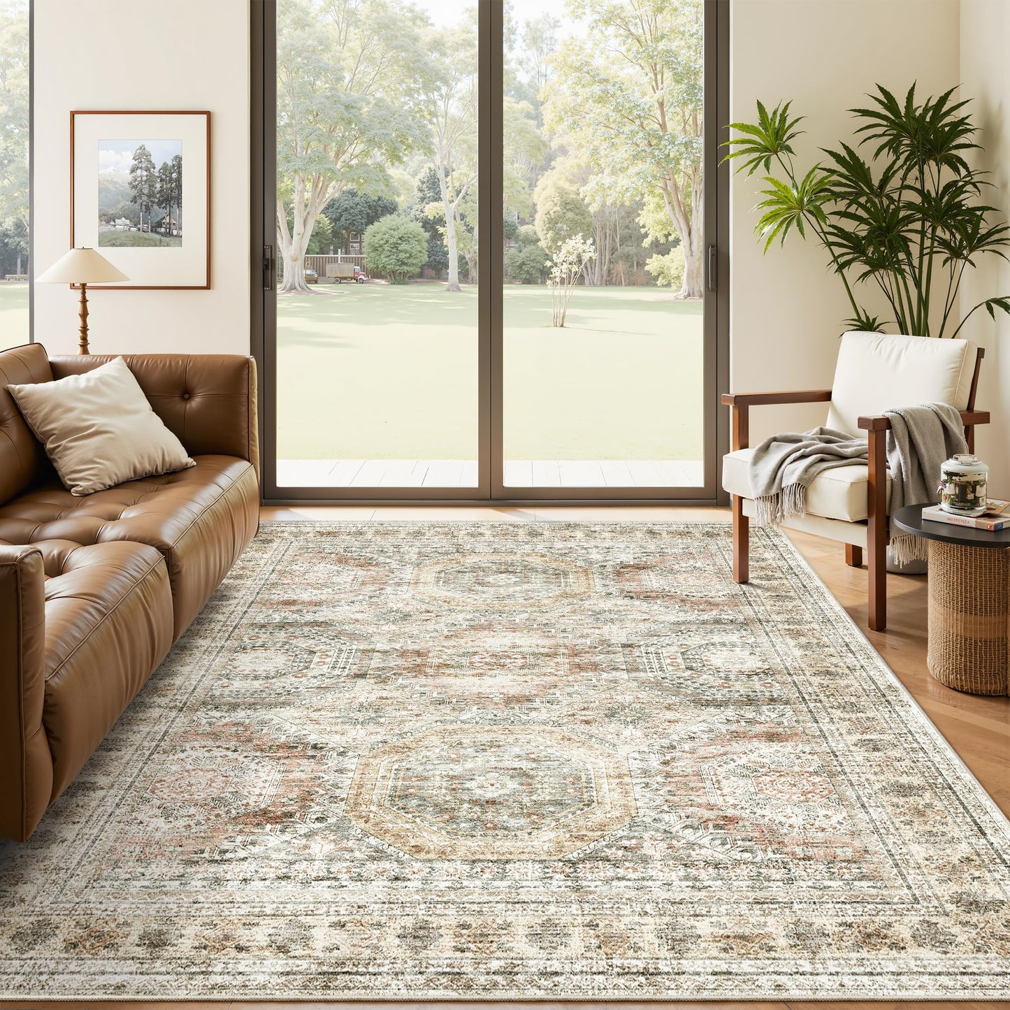 Washable Non-Slip Area Rug