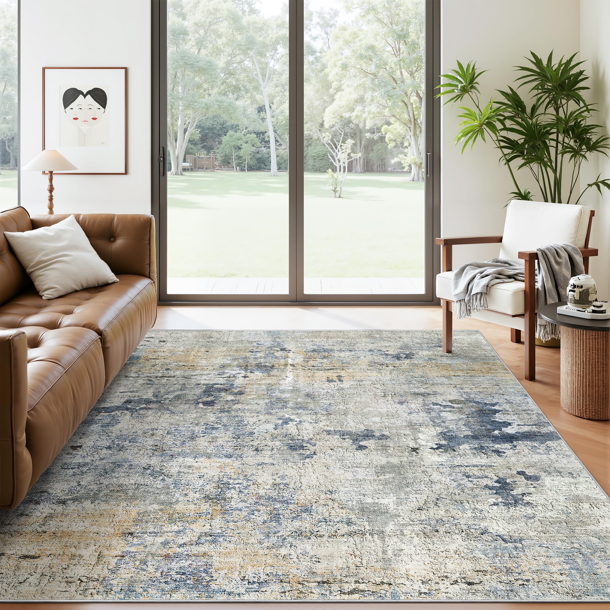 Washable Non-Slip Area Rug