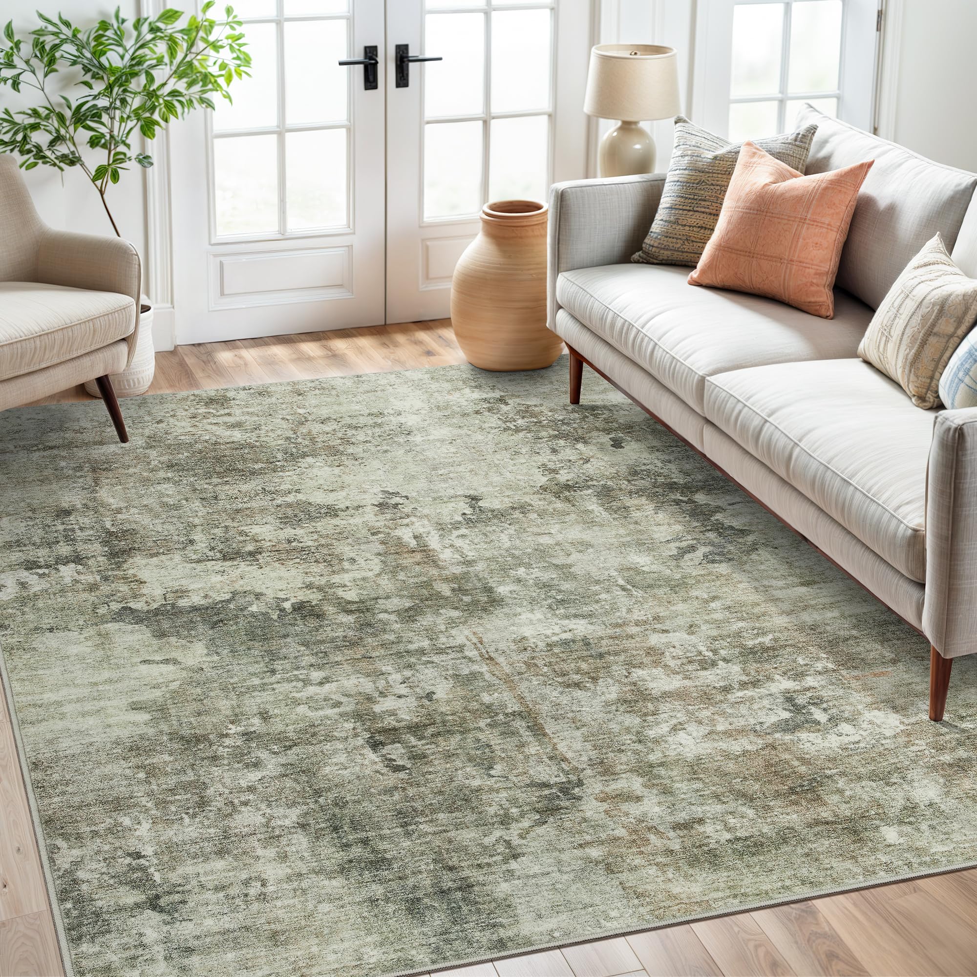 Washable Non-Slip Area Rug