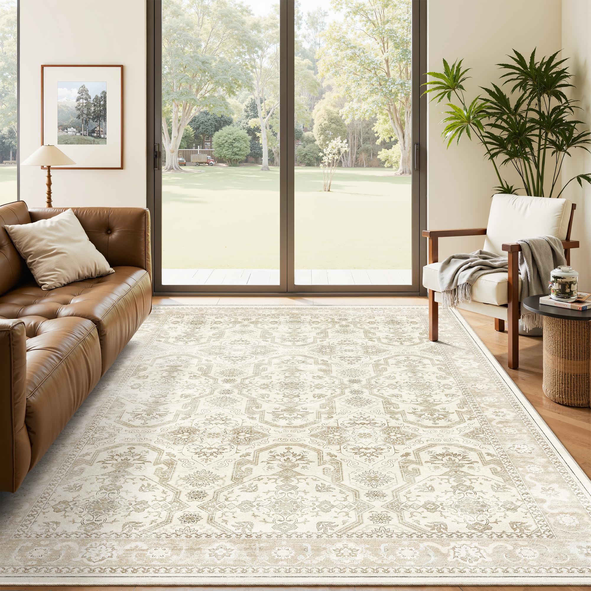 Washable Non-Slip Area Rug