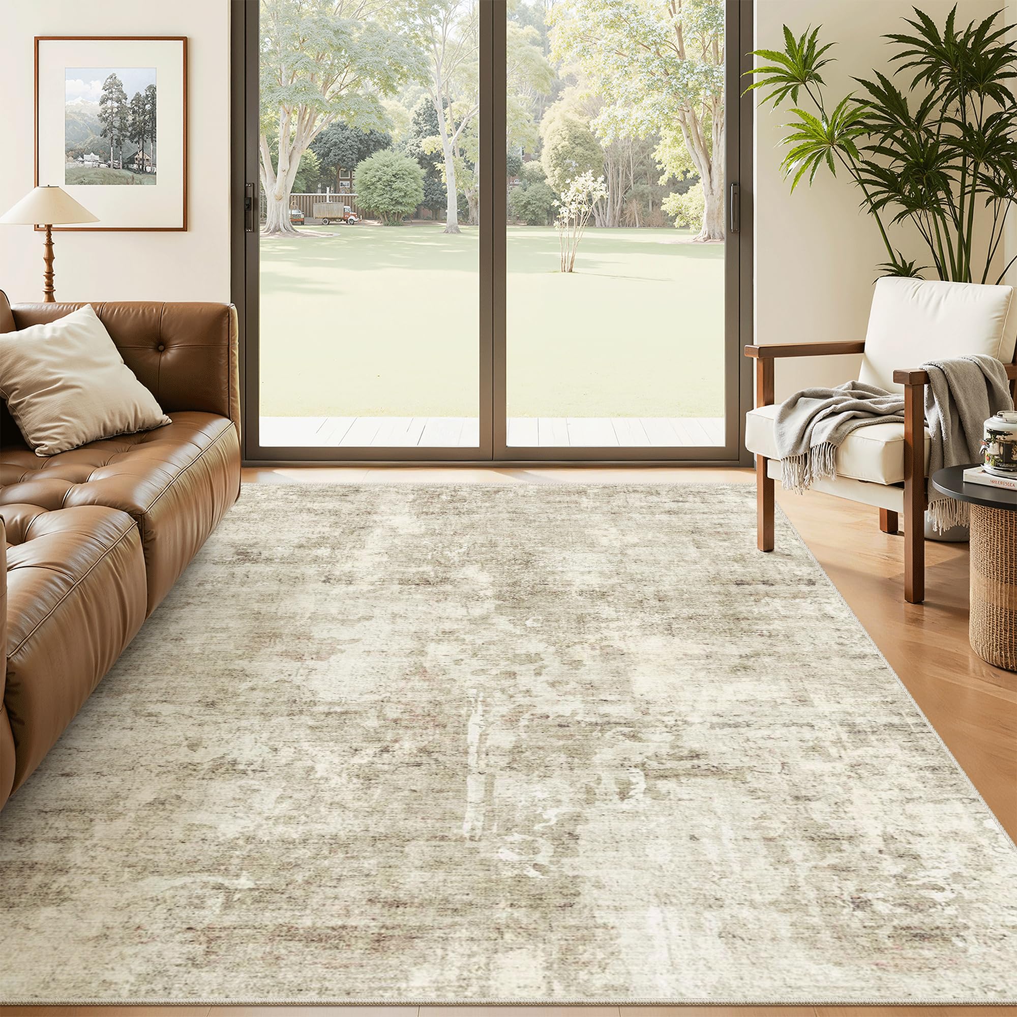 Washable Non-Slip Area Rug