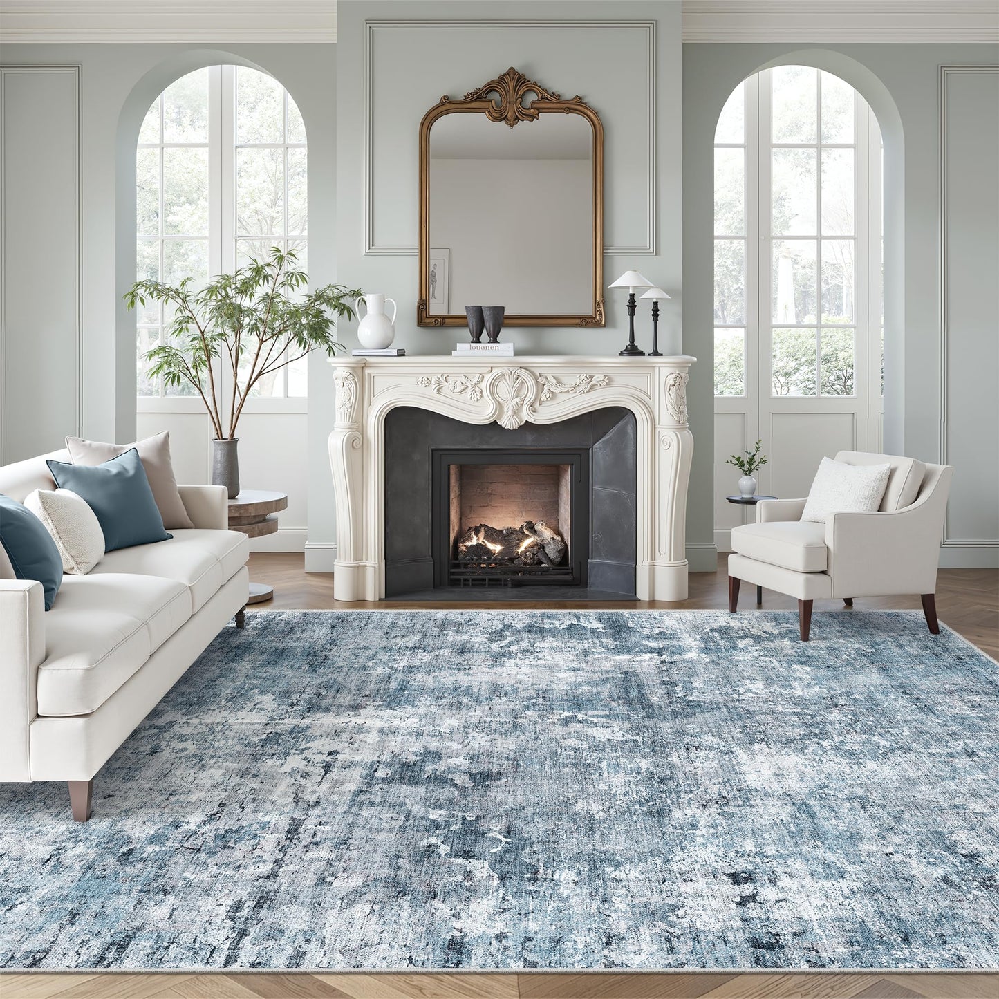 Washable Non-Slip Area Rug