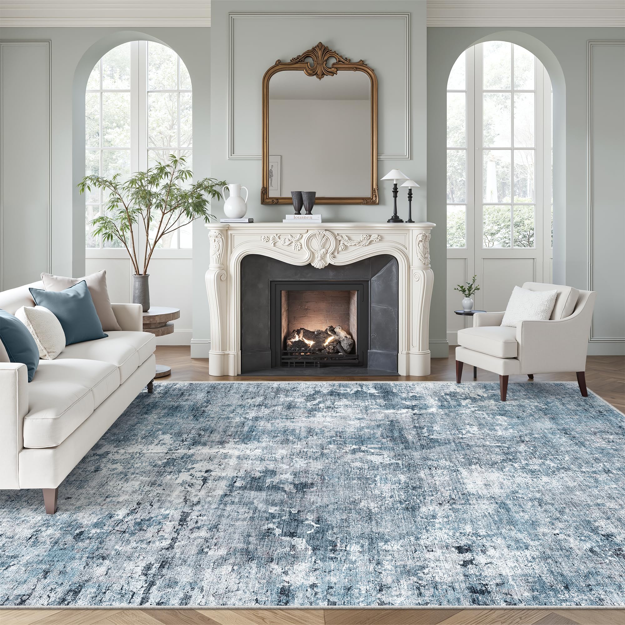 Washable Non-Slip Area Rug
