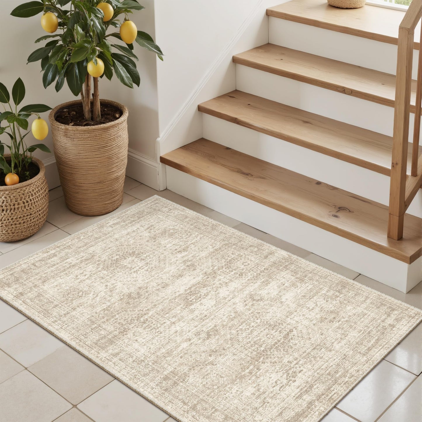 Washable Non-Slip Area Rug