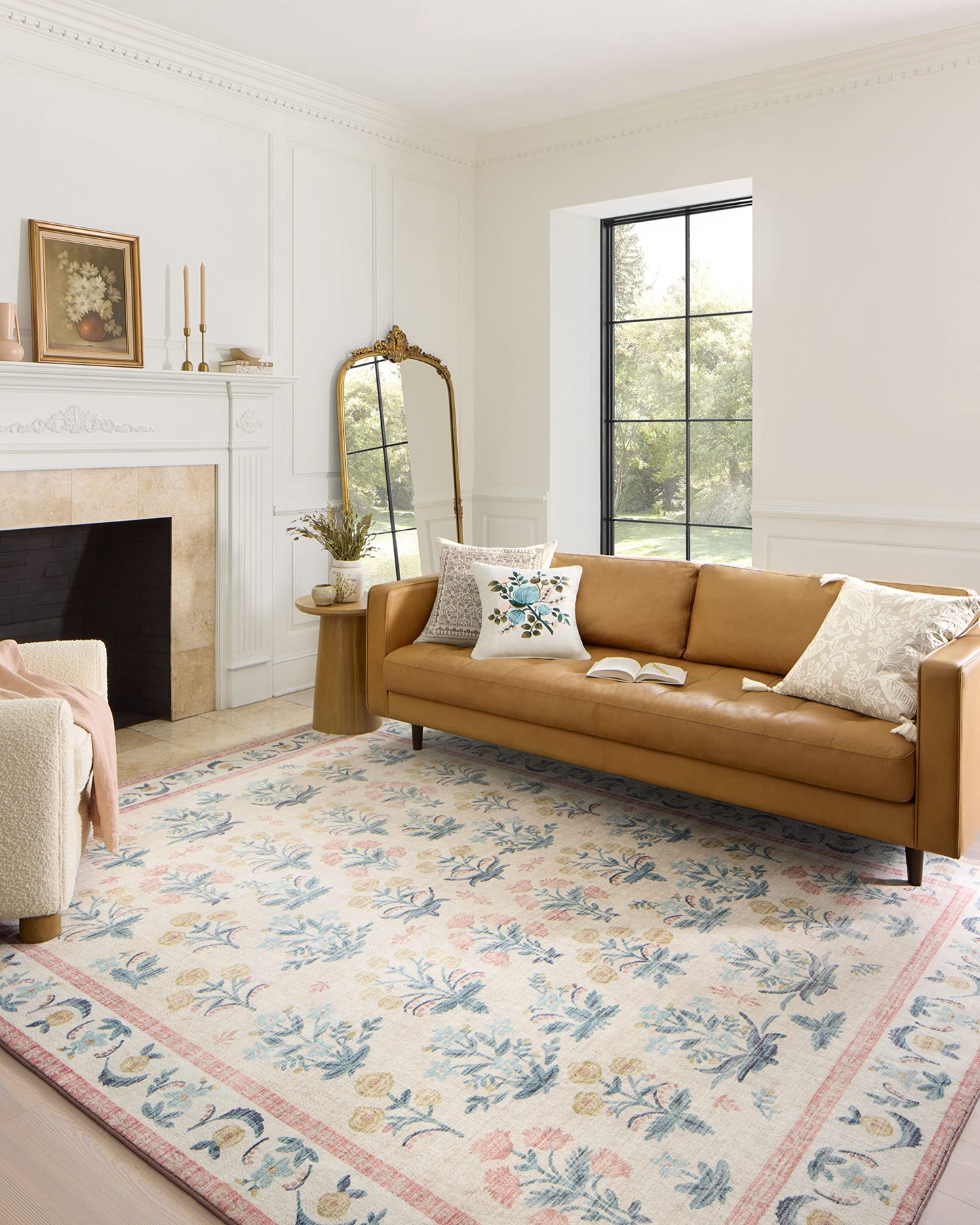 Floral Eden Area Rug