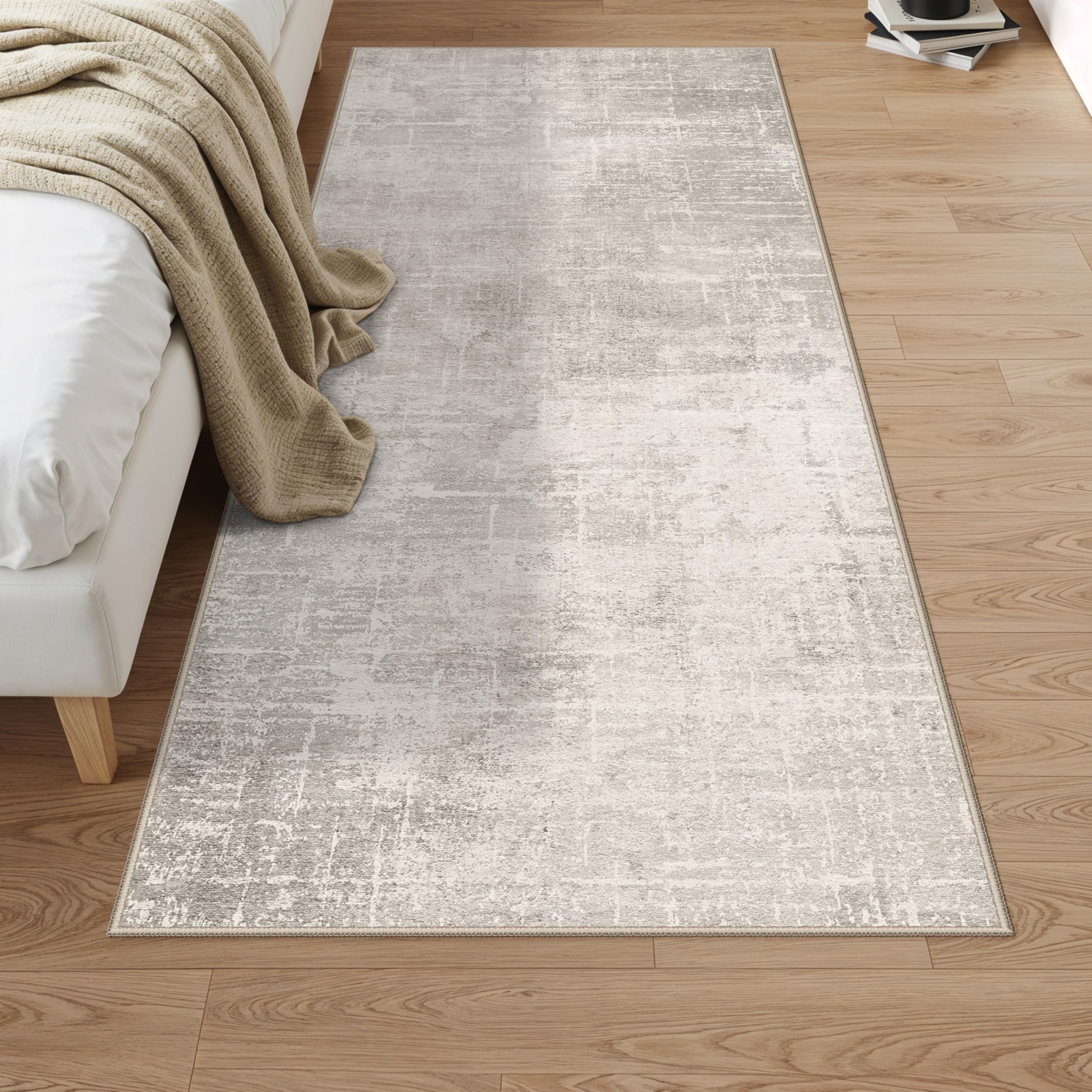 Washable Vintage Runner Rug 2x7