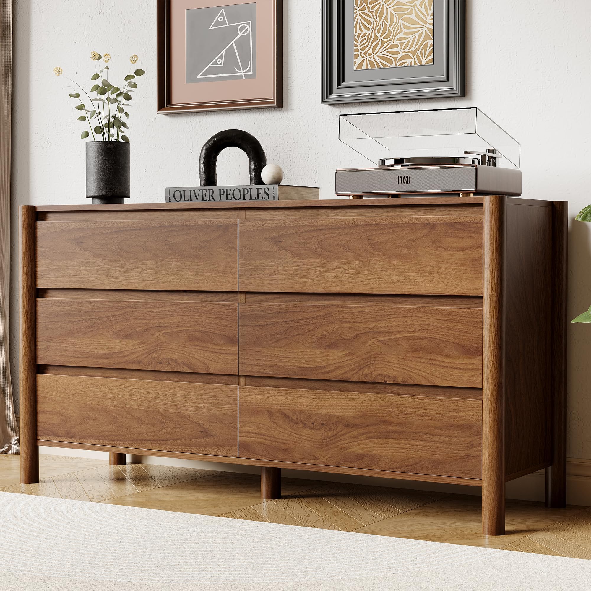 6 Drawer Bedroom Dresser