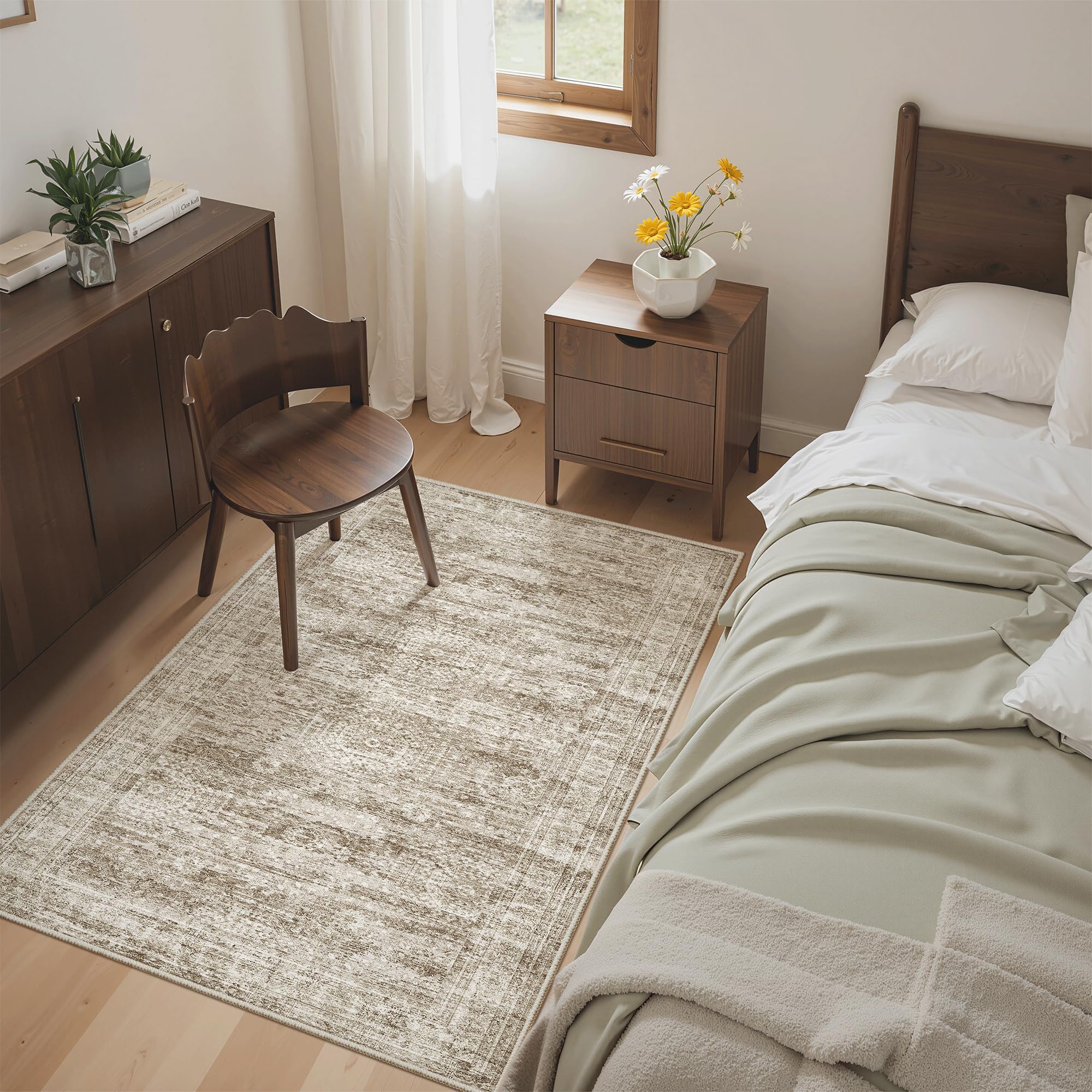 Washable Non-Slip Area Rug