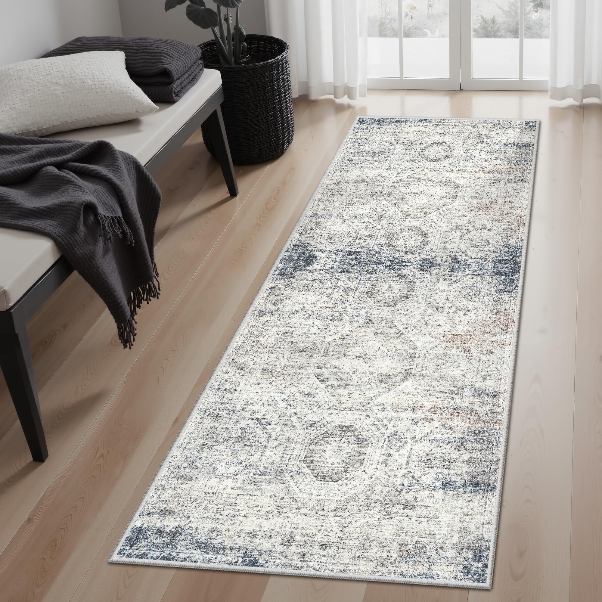 Washable Non-Slip Area Rug