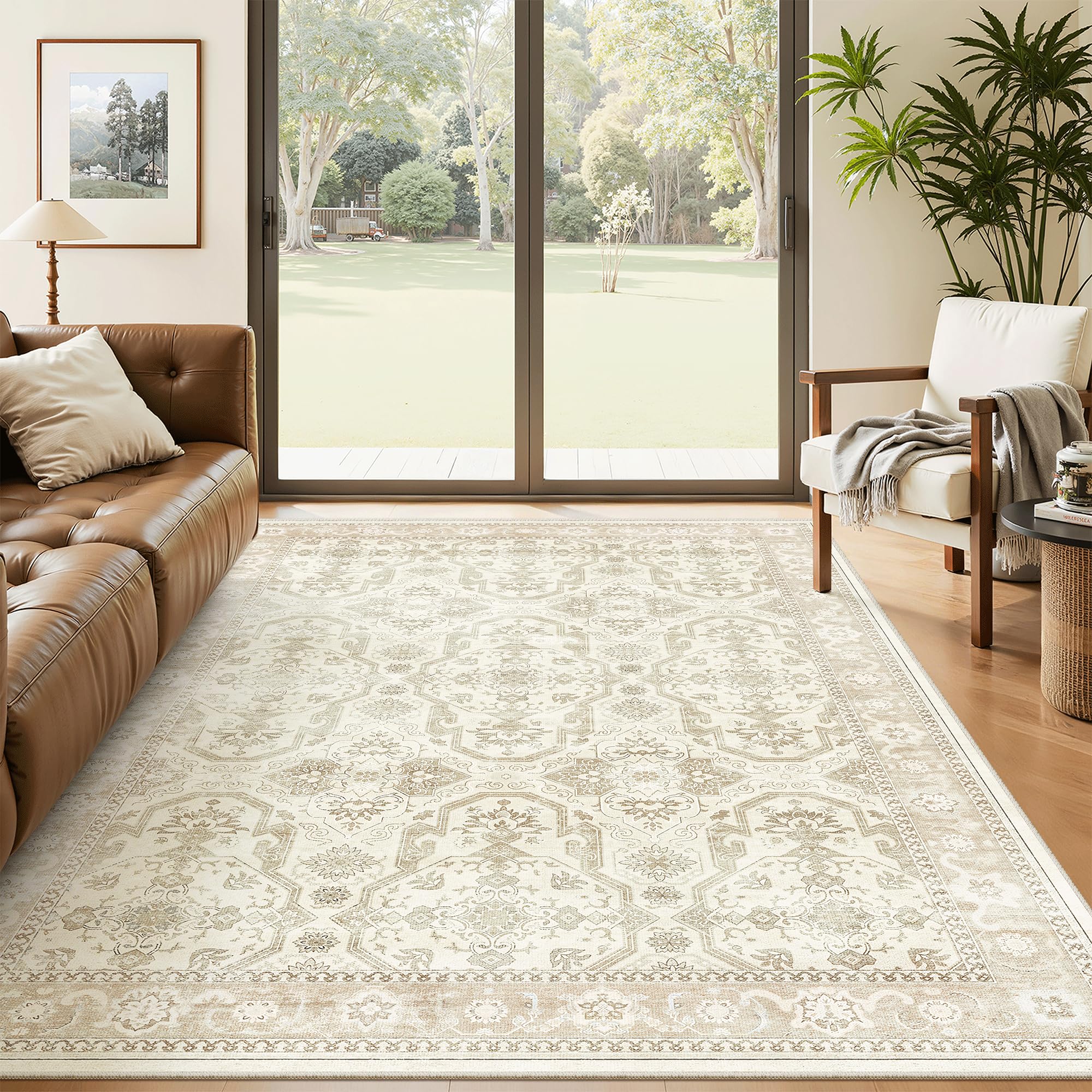 Washable Non-Slip Area Rug