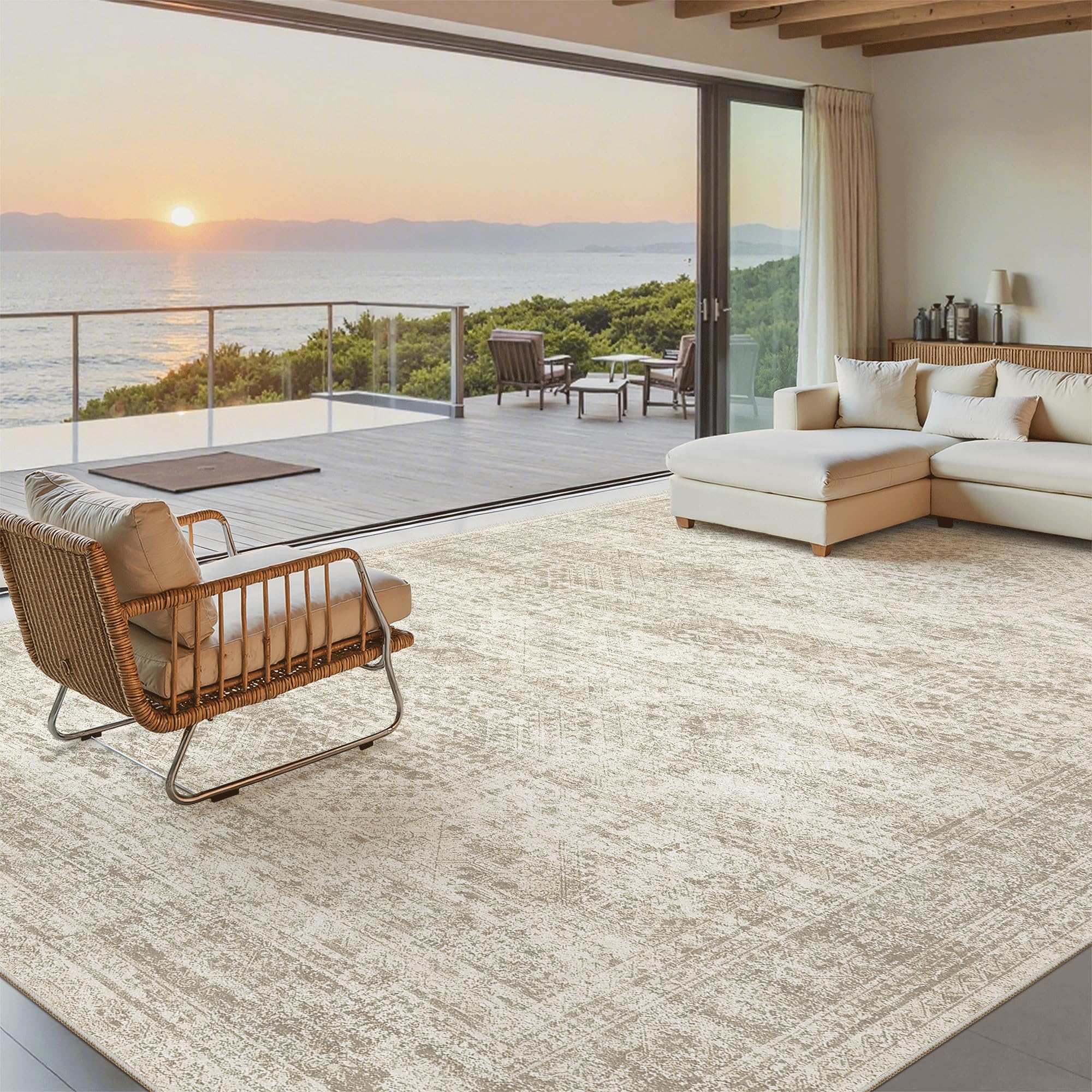Washable Non-Slip Area Rug