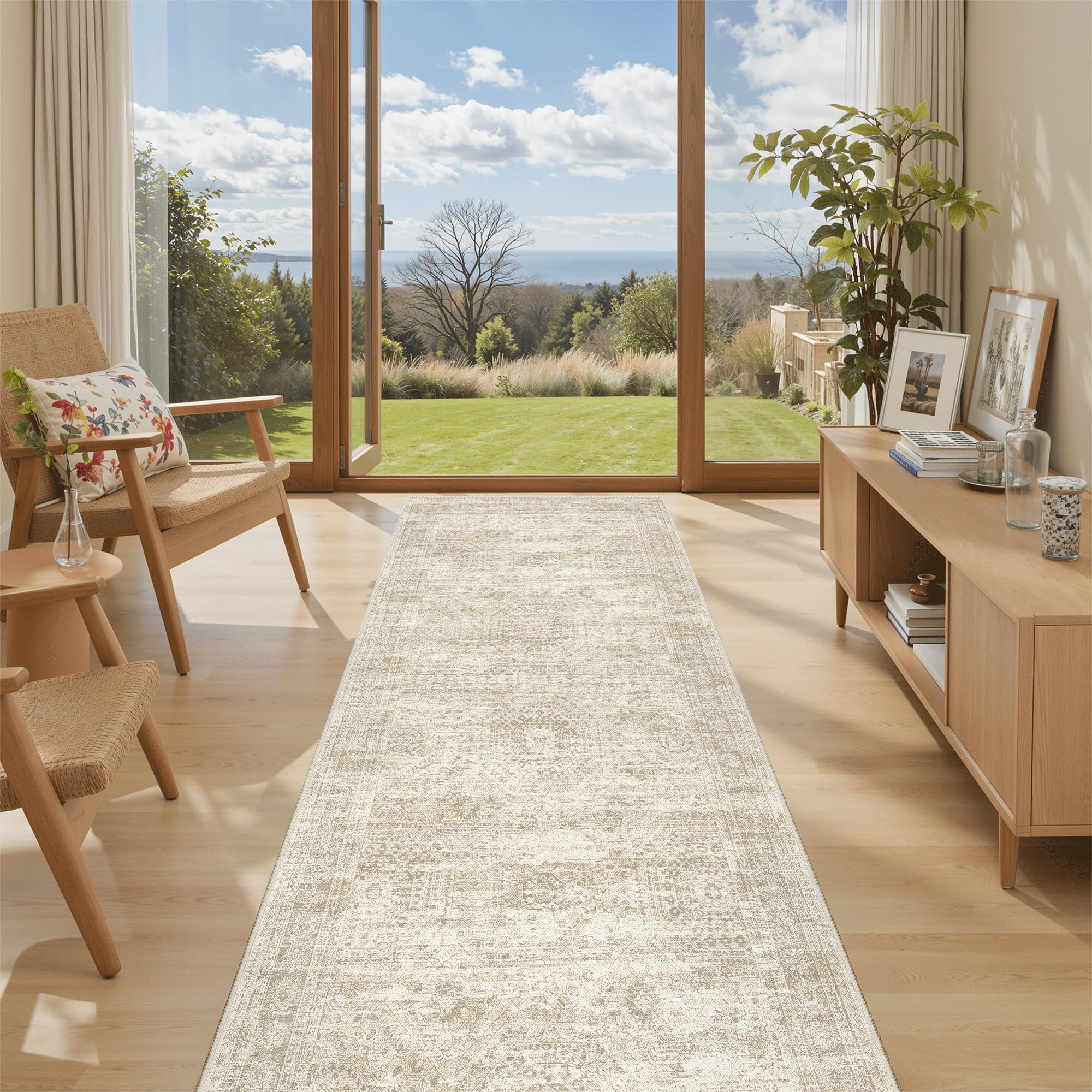 Washable Non-Slip Area Rug