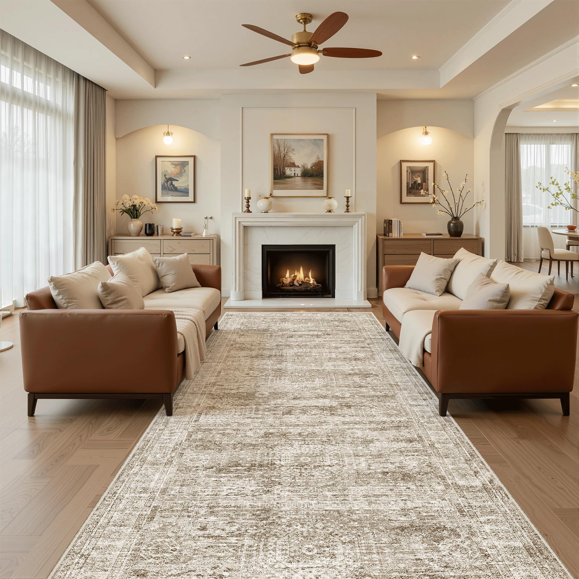 Washable Non-Slip Area Rug