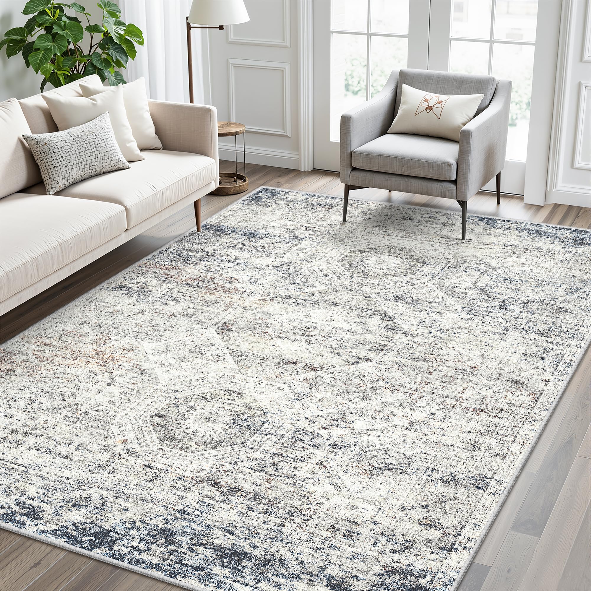 Washable Non-Slip Area Rug