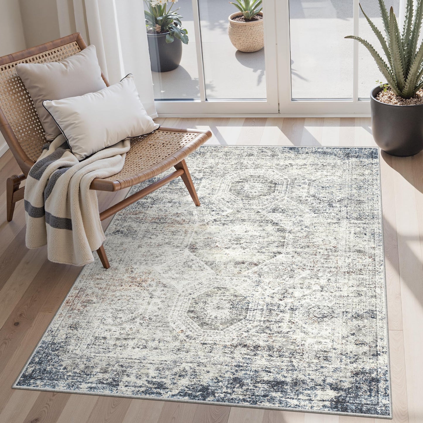 Washable Non-Slip Area Rug