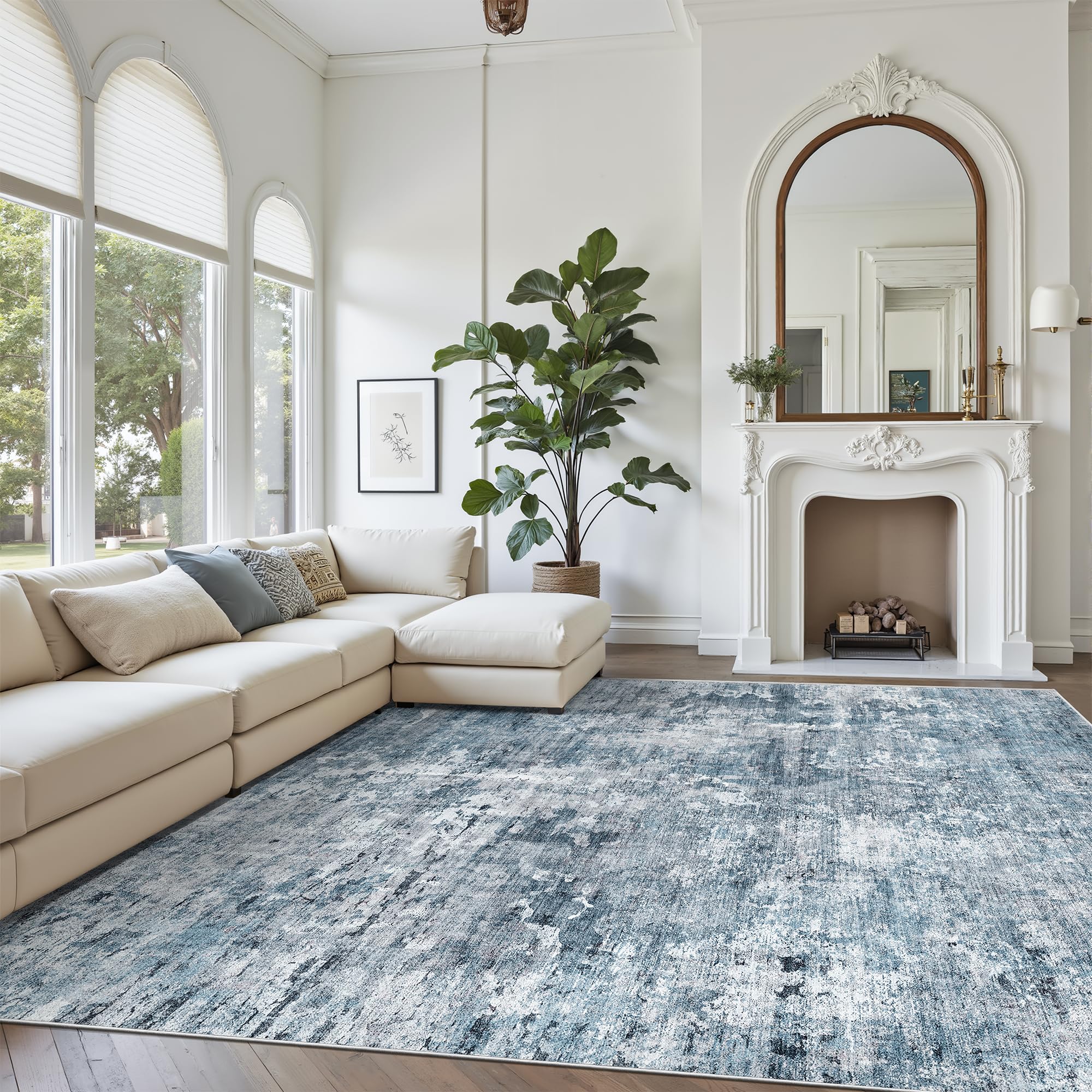 Washable Non-Slip Area Rug