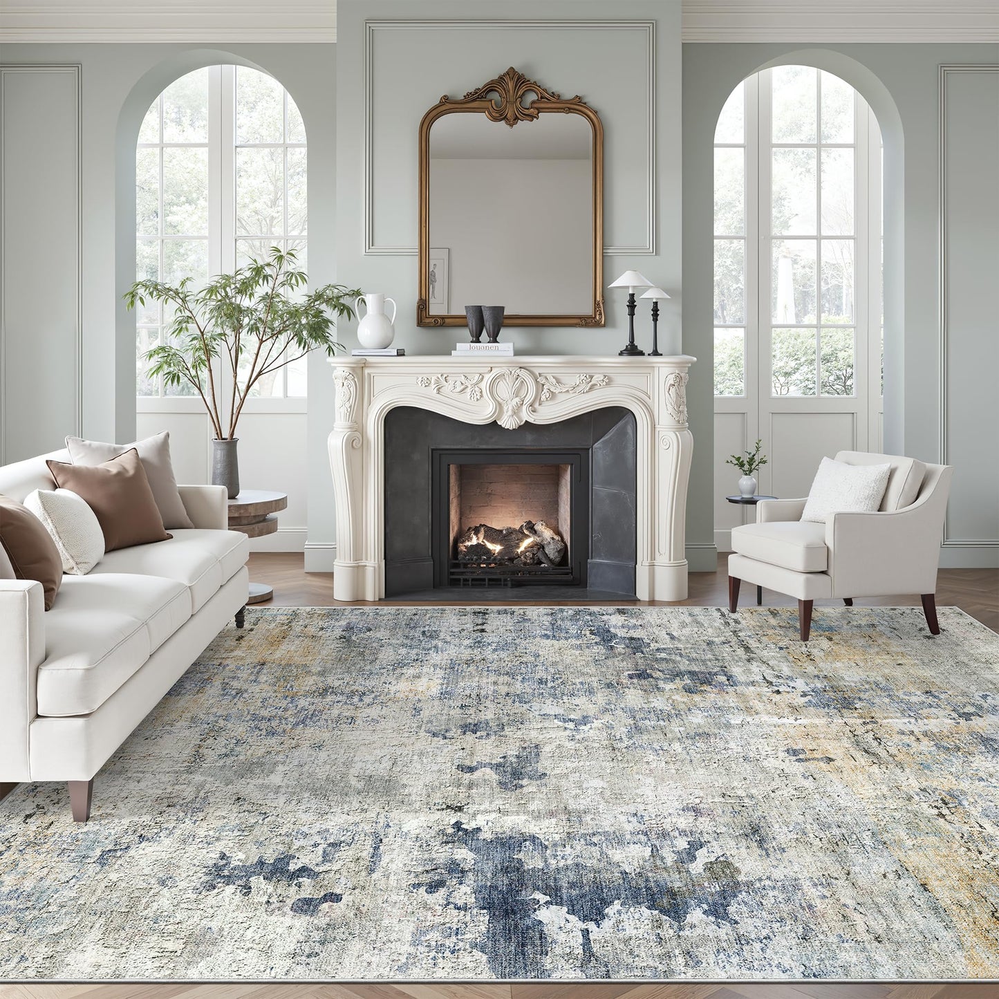 Washable Non-Slip Area Rug