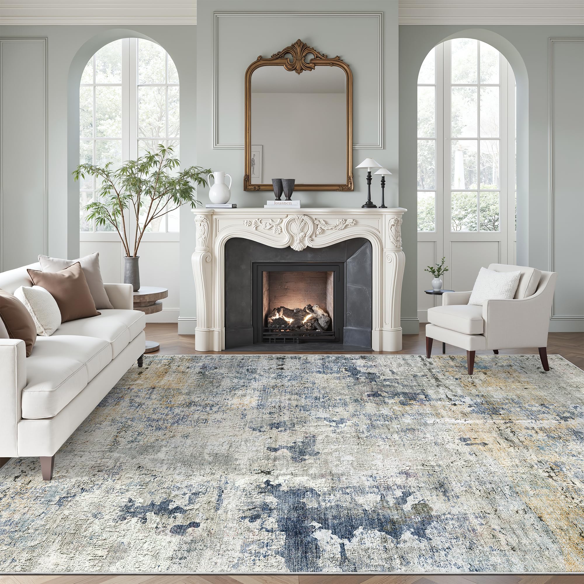 Washable Non-Slip Area Rug