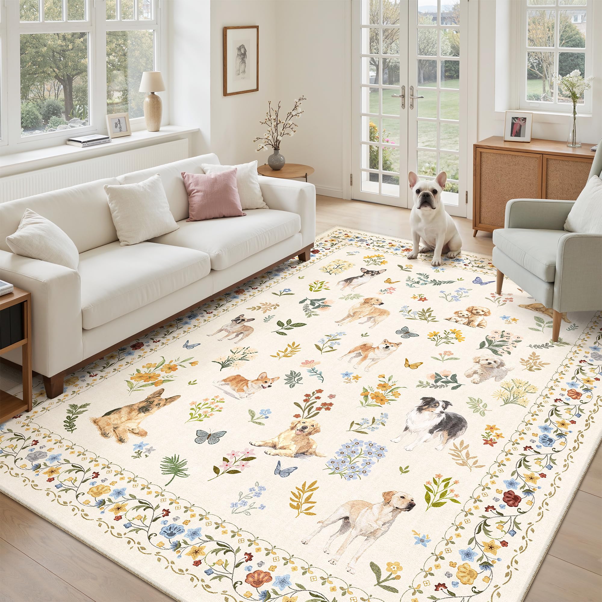 Washable Non-Slip Area Rug