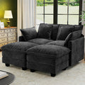 Cloud Modular Sectional Sofa with Ottoman