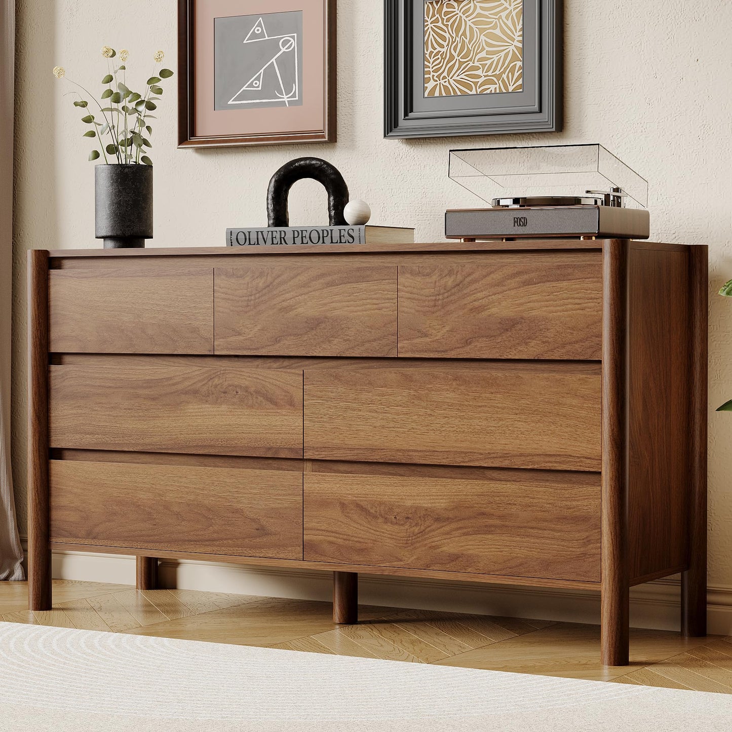 6 Drawer Bedroom Dresser