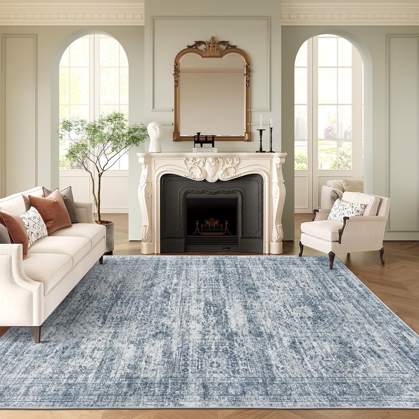 Washable Non-Slip Area Rug