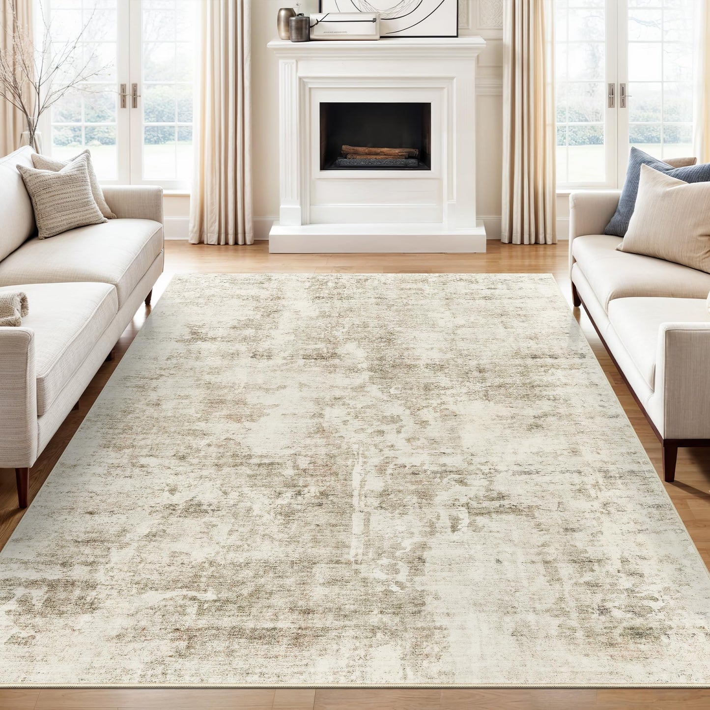 Washable Non-Slip Area Rug