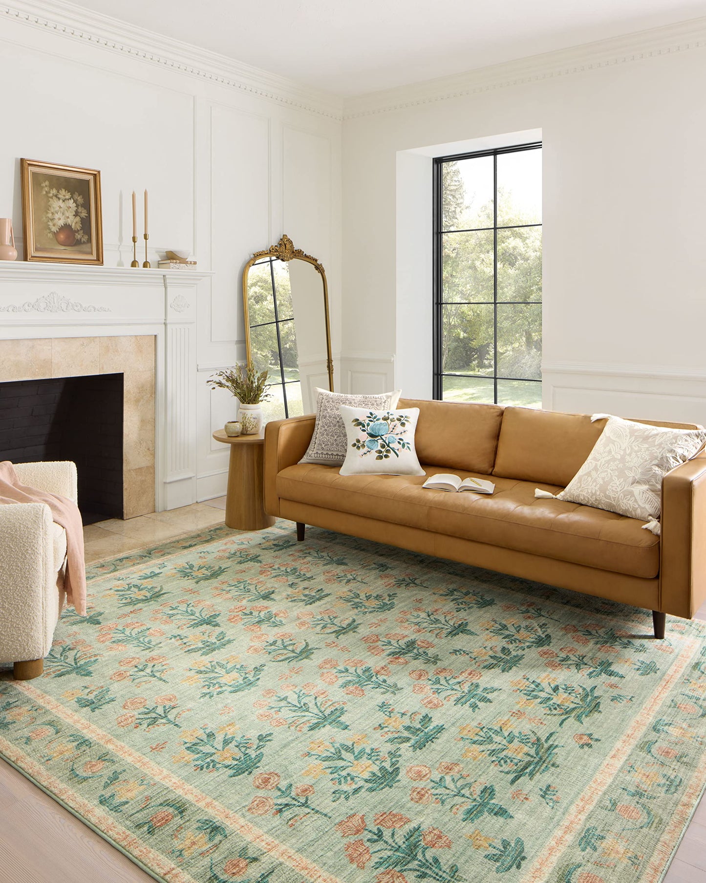Floral Eden Area Rug