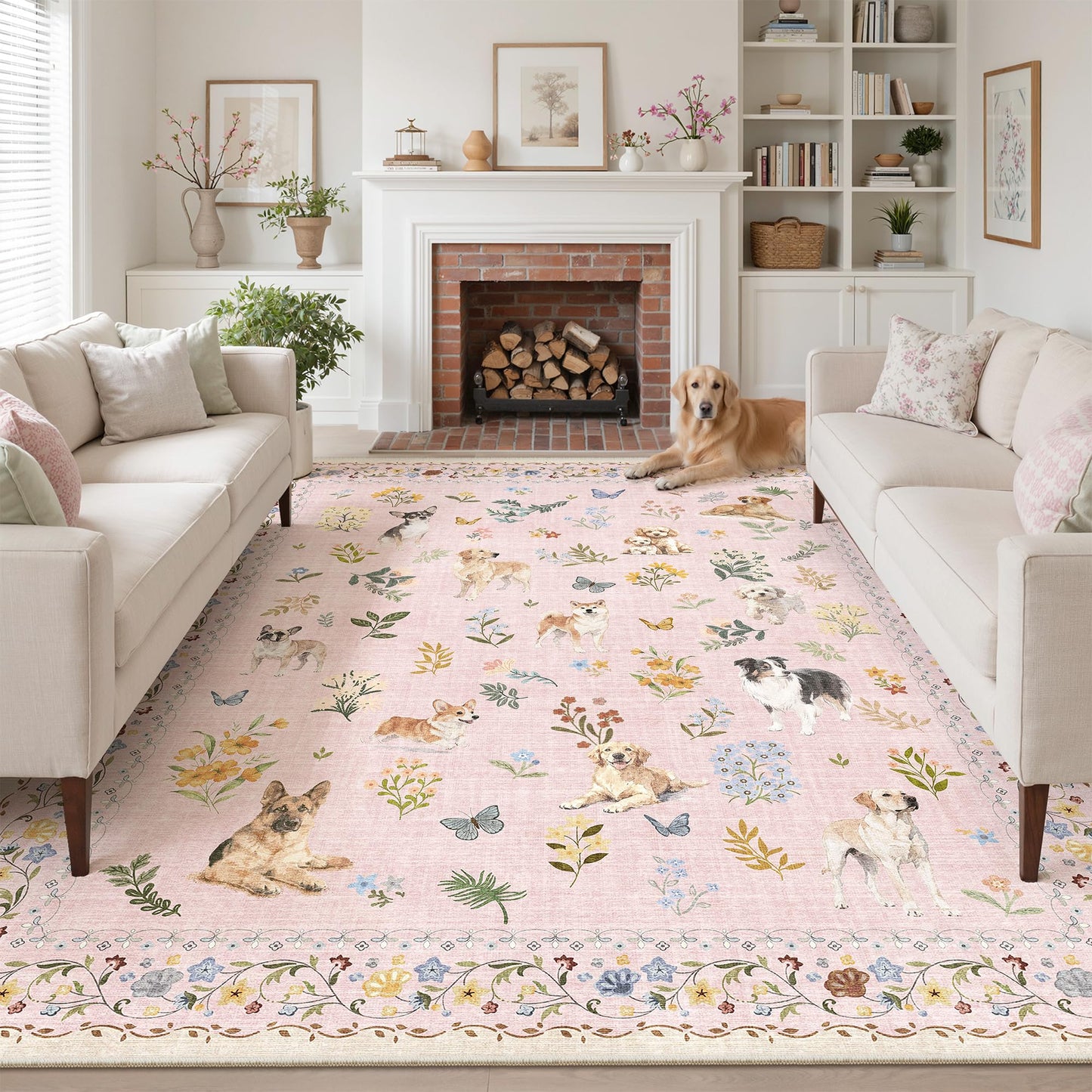 Washable Non-Slip Area Rug