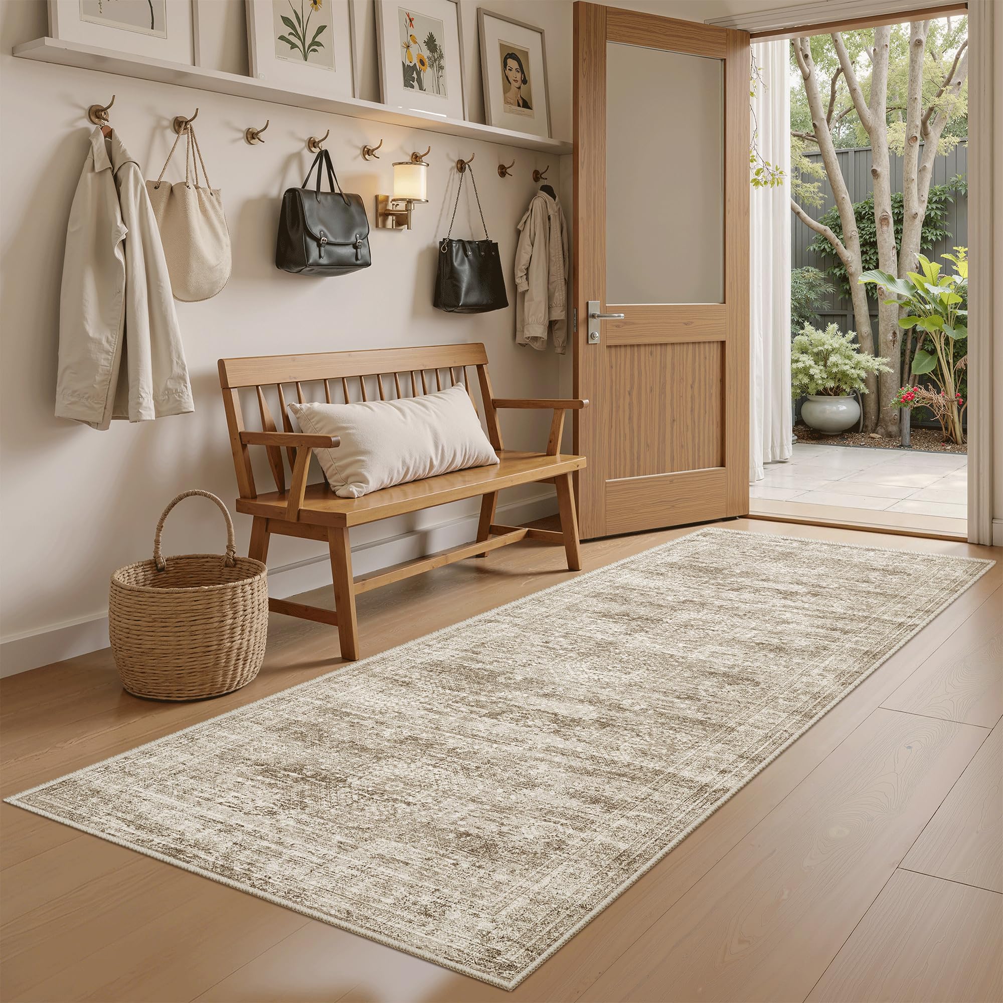 Washable Non-Slip Area Rug