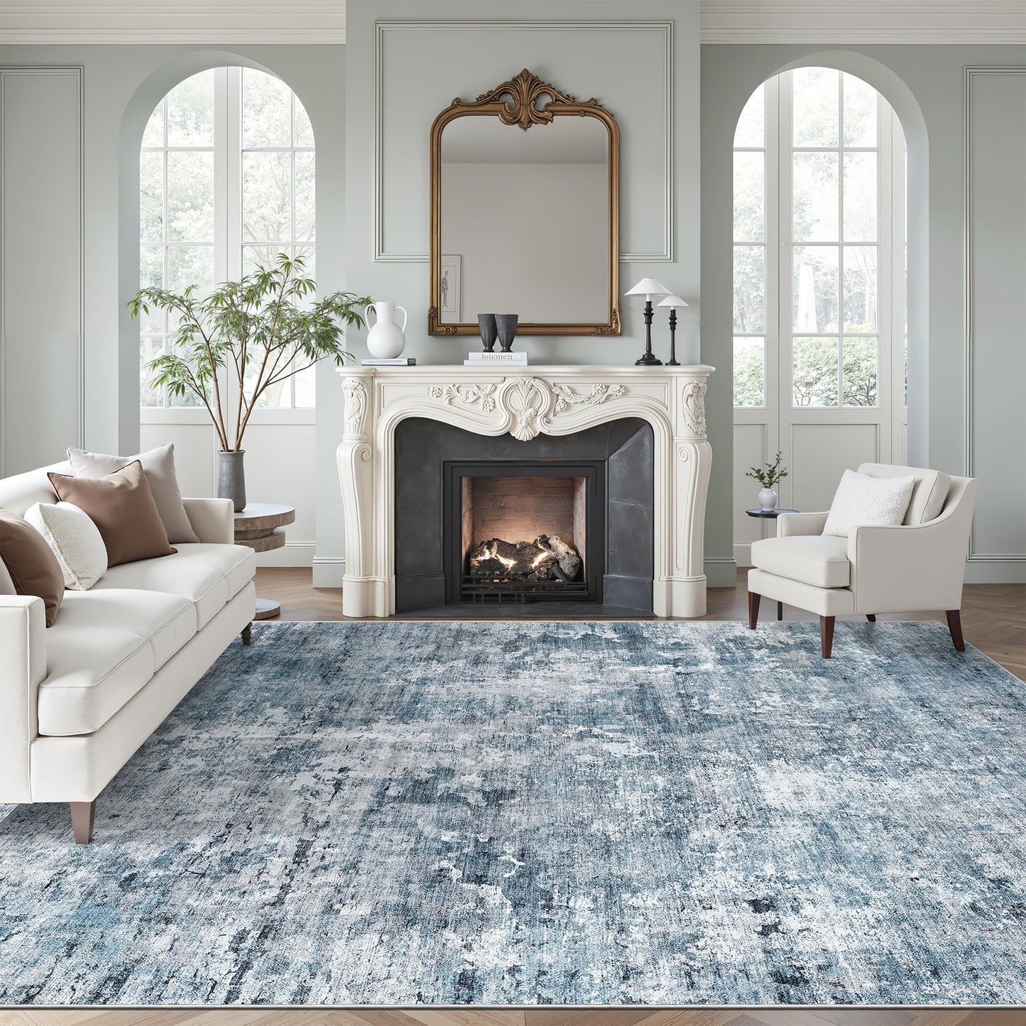 Washable Non-Slip Area Rug